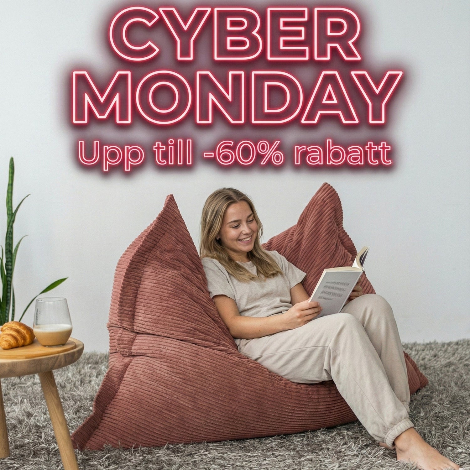 Cyber monday sittsäckar & saccosäckar 