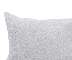 Dekorationskudde 65x45 cm Madu boucle tyg  Light grey