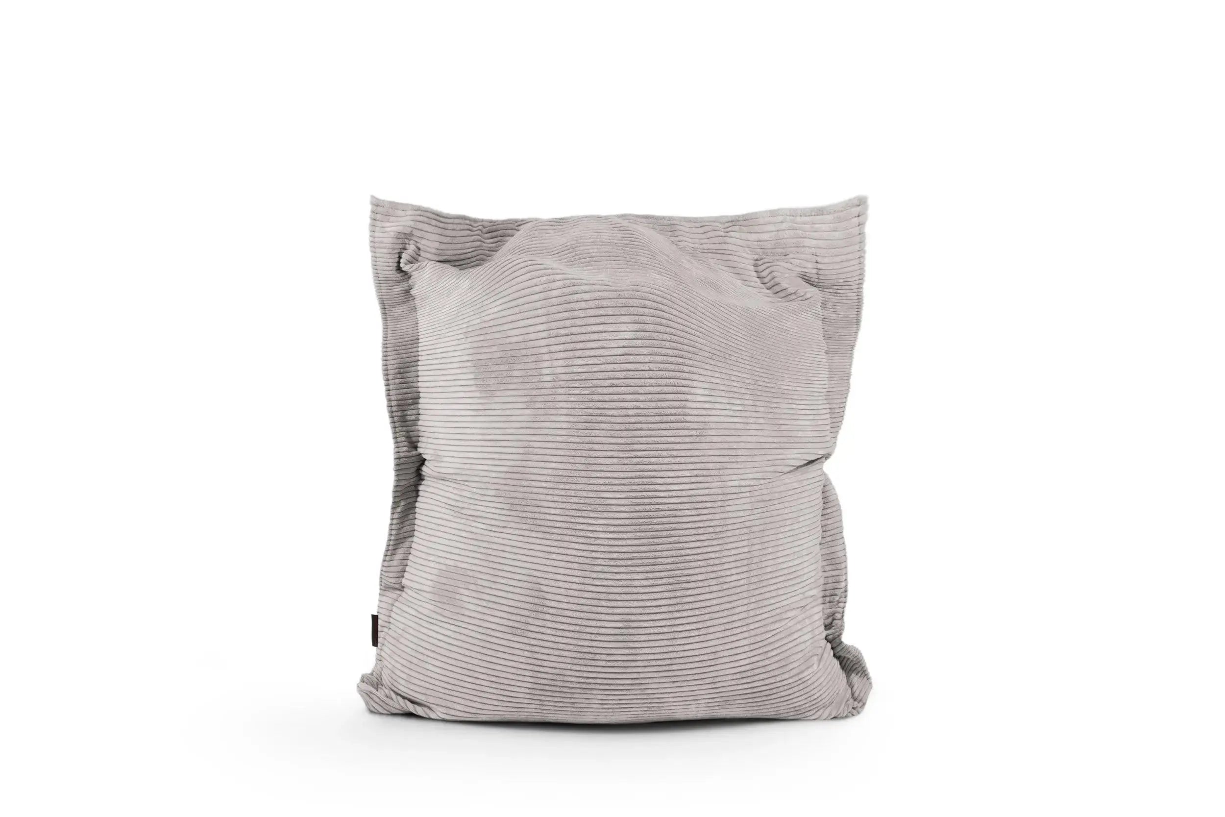 0Me wave manchester små barn sittkudde - saccosäck 1-4 år OEKO-TEX ® White grey SLOWDOWN