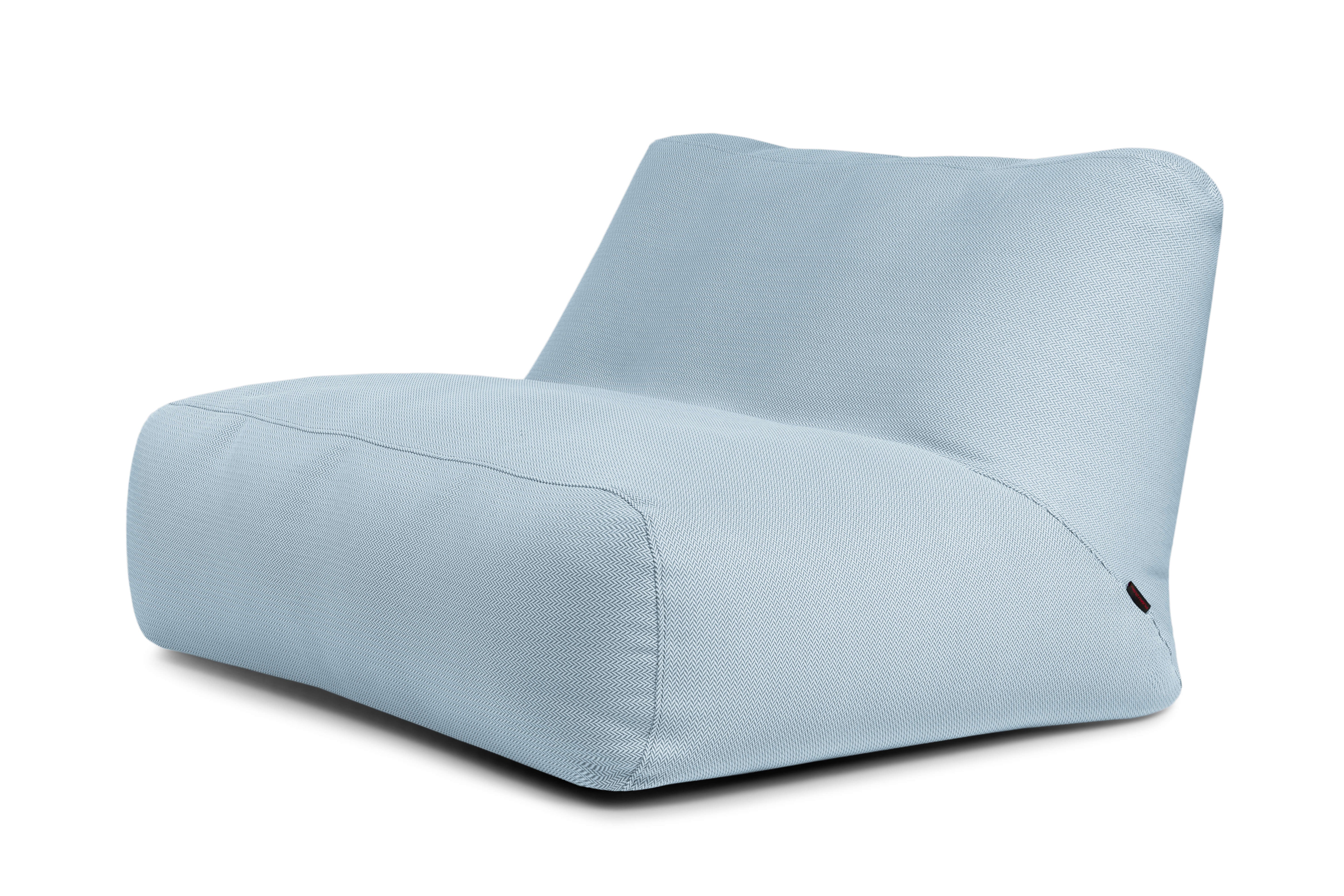 Bean bag Sofa Tube Canaria Light Blue