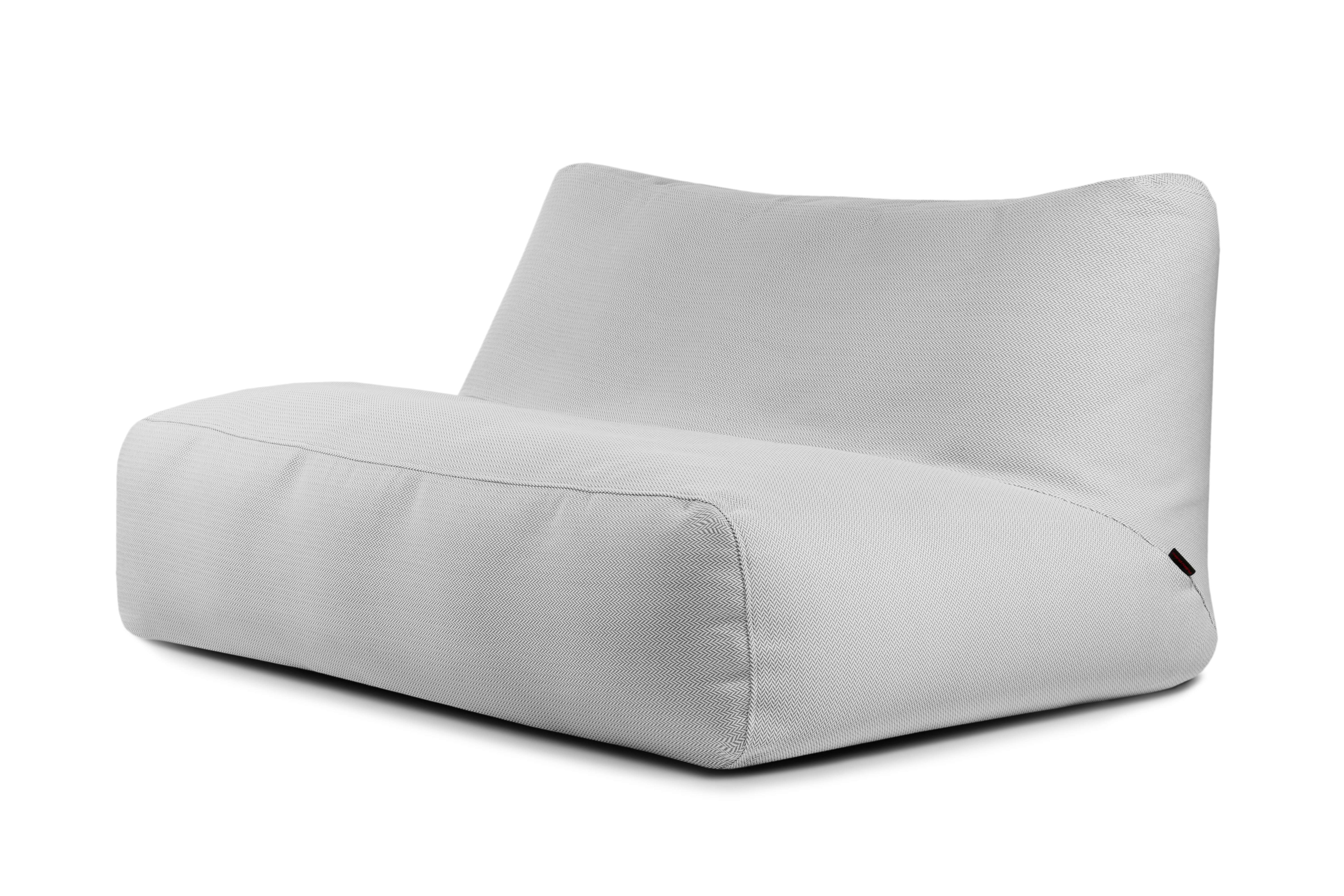 Bean bag Sofa Tube 160 Canaria Light Grey