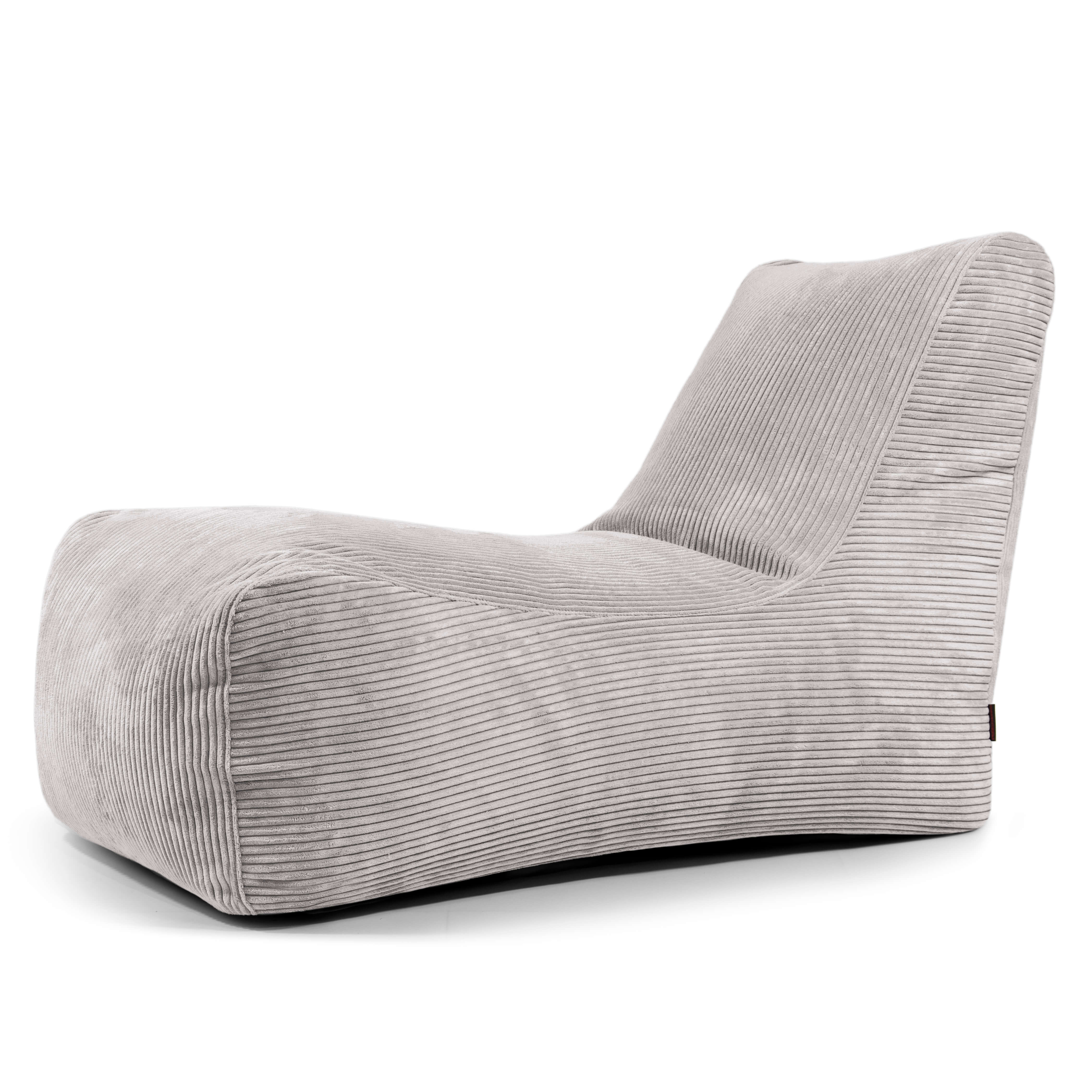 Bean bag Lounge Waves White Grey