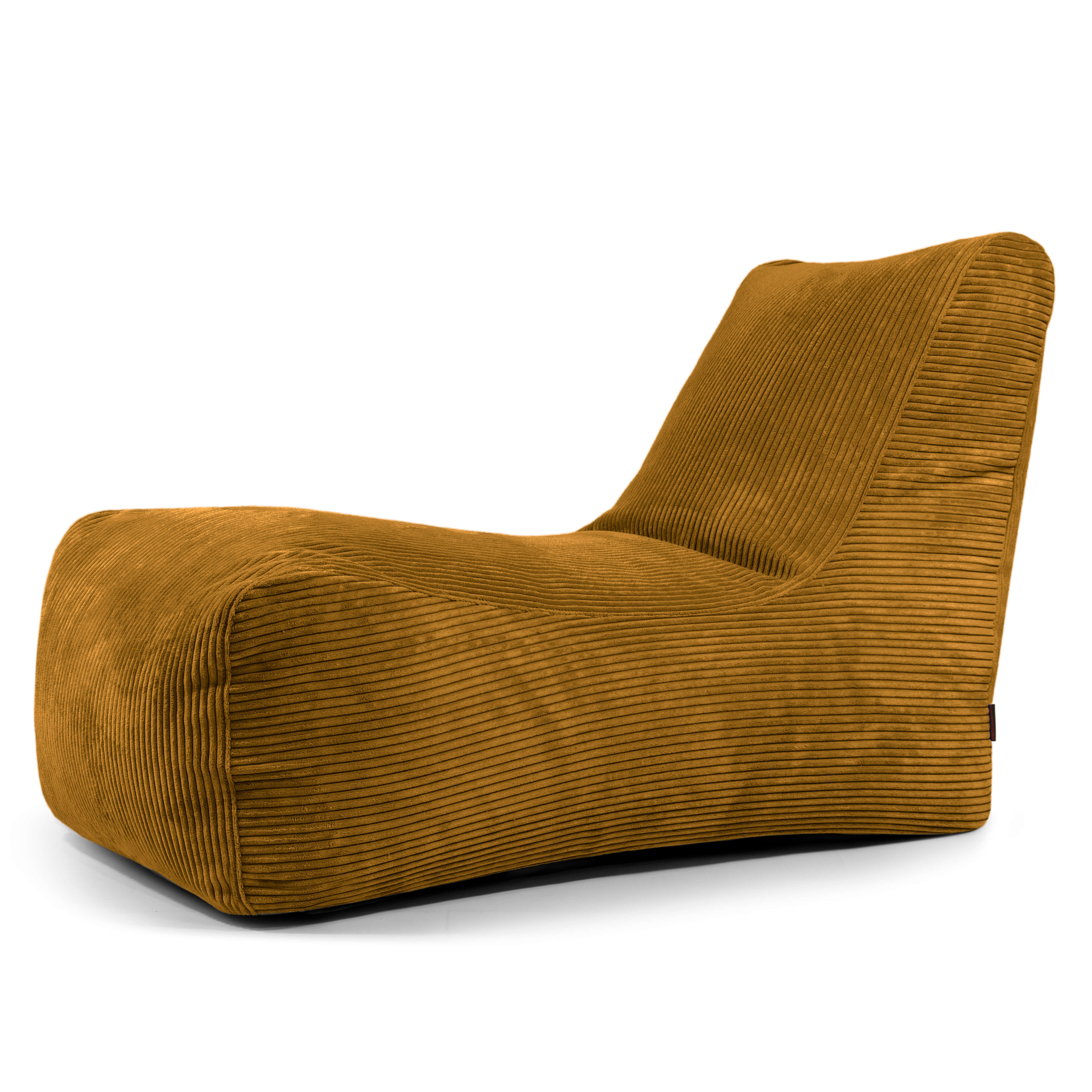 Bean bag Lounge Waves Mustard