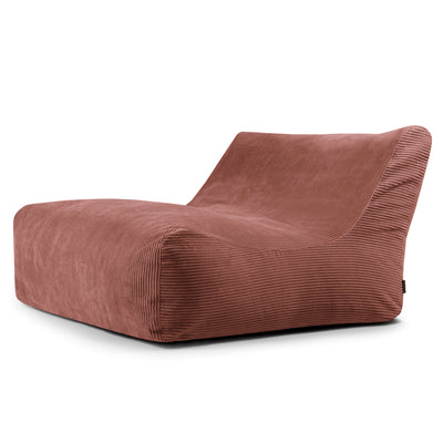 Sittsäck Soffa Lounge Waves Coral