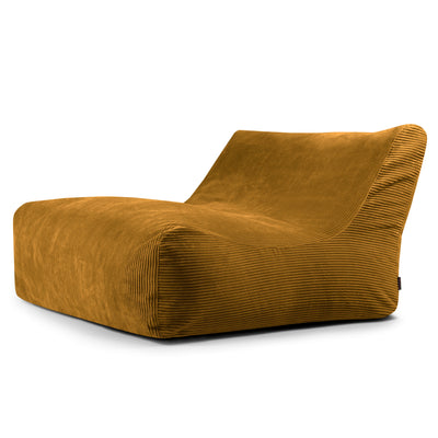Sittsäck Soffa Lounge Waves Mustard
