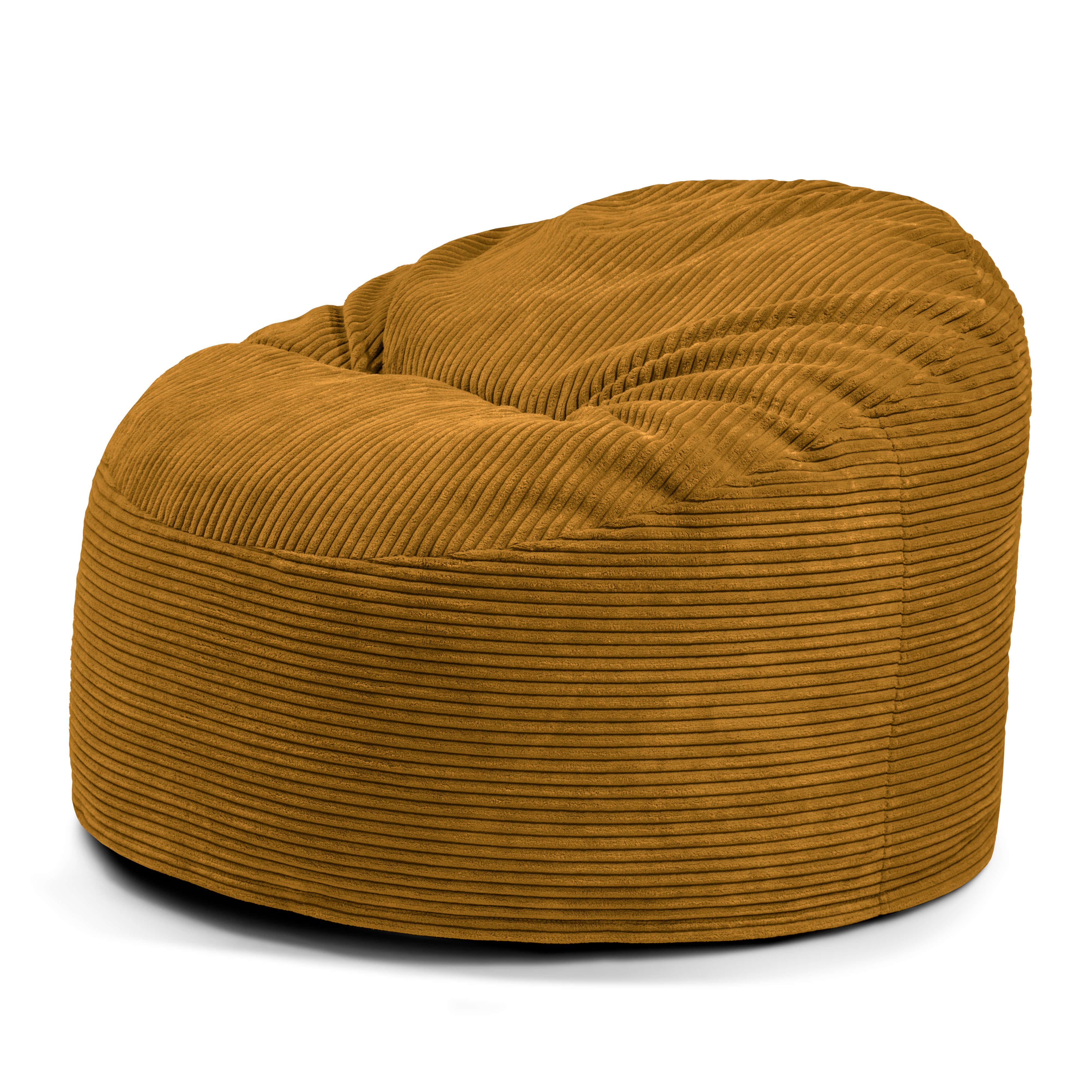 Foam Bean bag Om 85 Waves Mustard