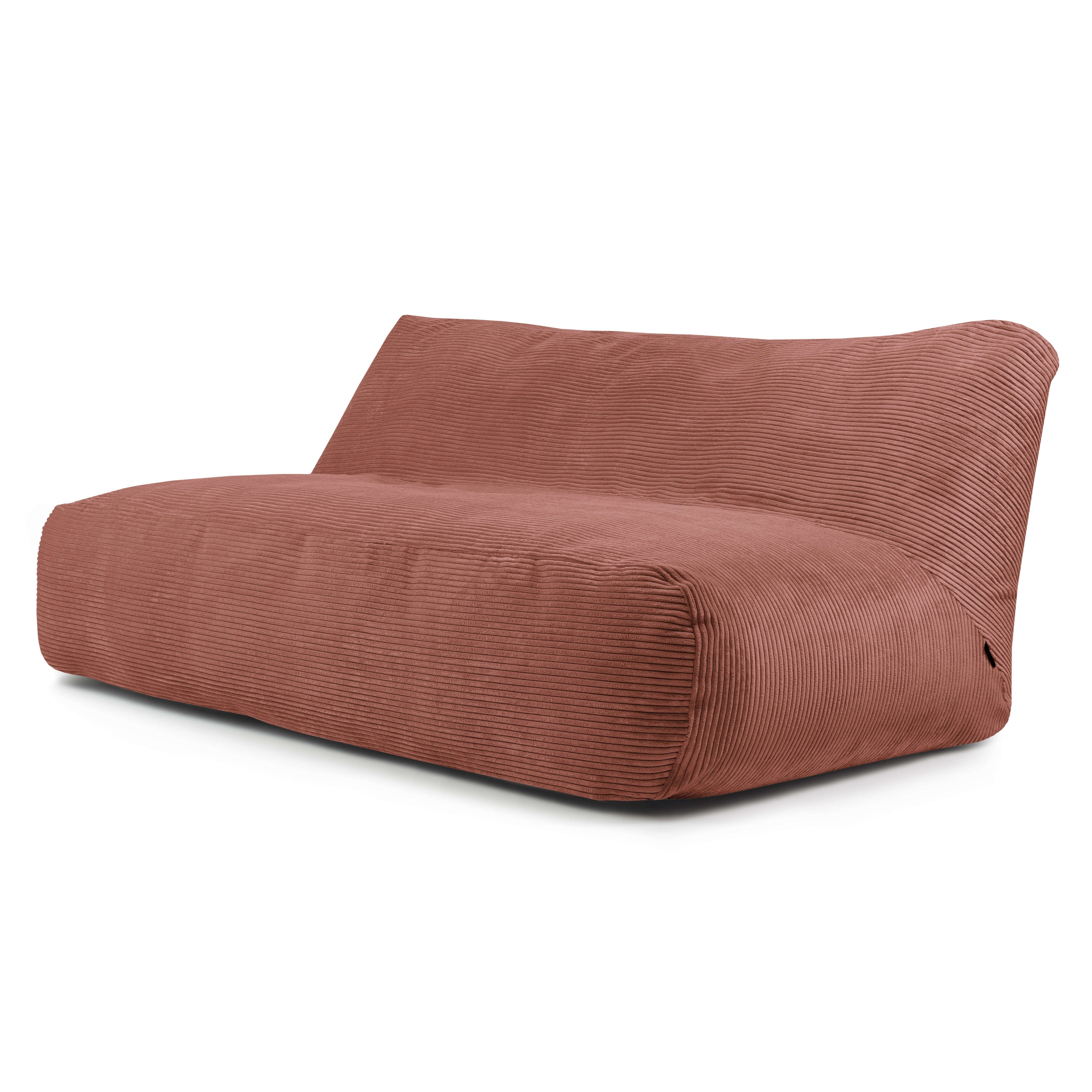 Sittsäck Soffa Tube 190 Waves Coral