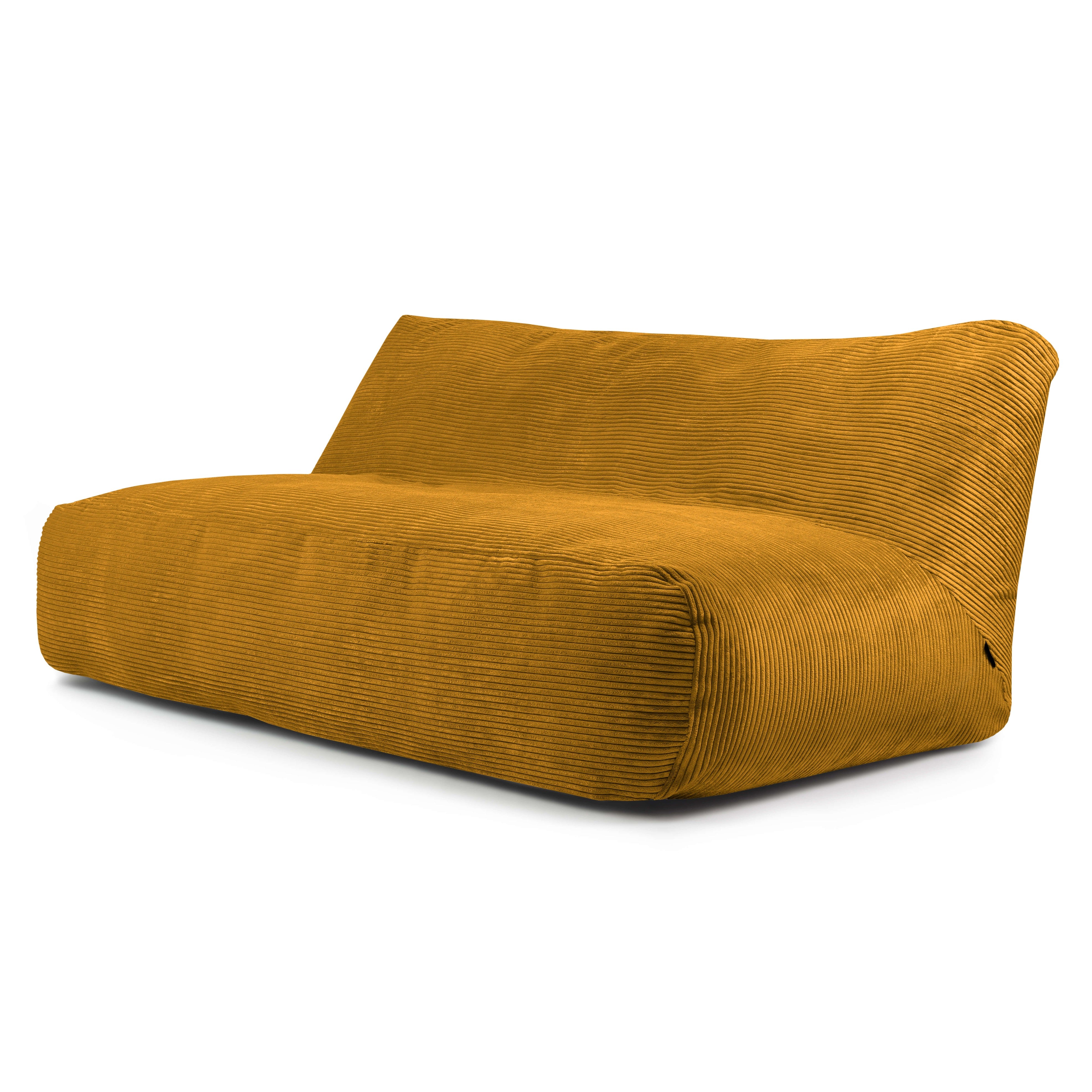 Sittsäck Soffa Tube 190 Waves Mustard