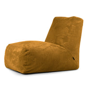 Bean bag Tube Waves Mustard