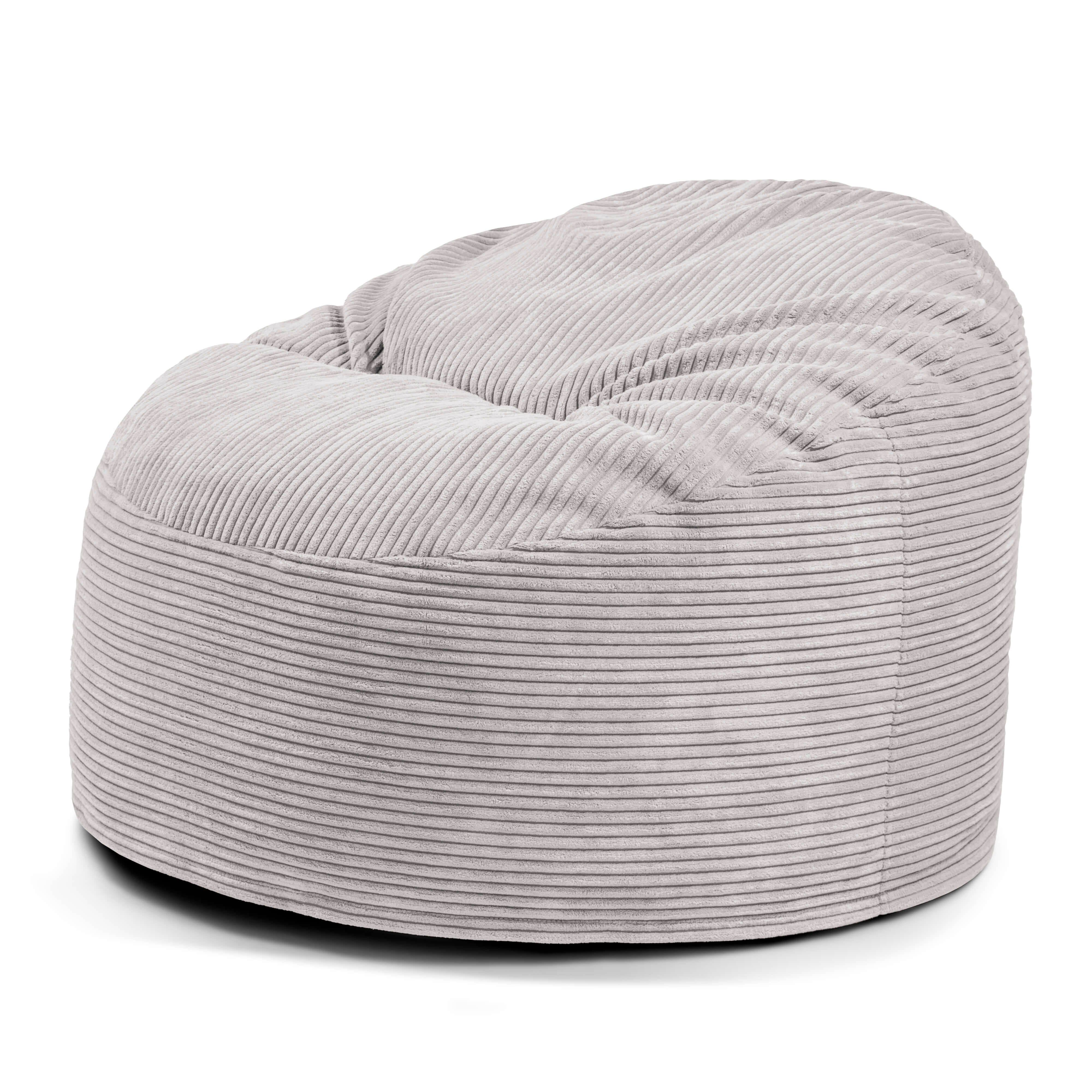 Foam Bean bag Om 85 Waves White Grey