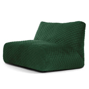 Bean bag Sofa Tube Lure Luxe Emerald Green