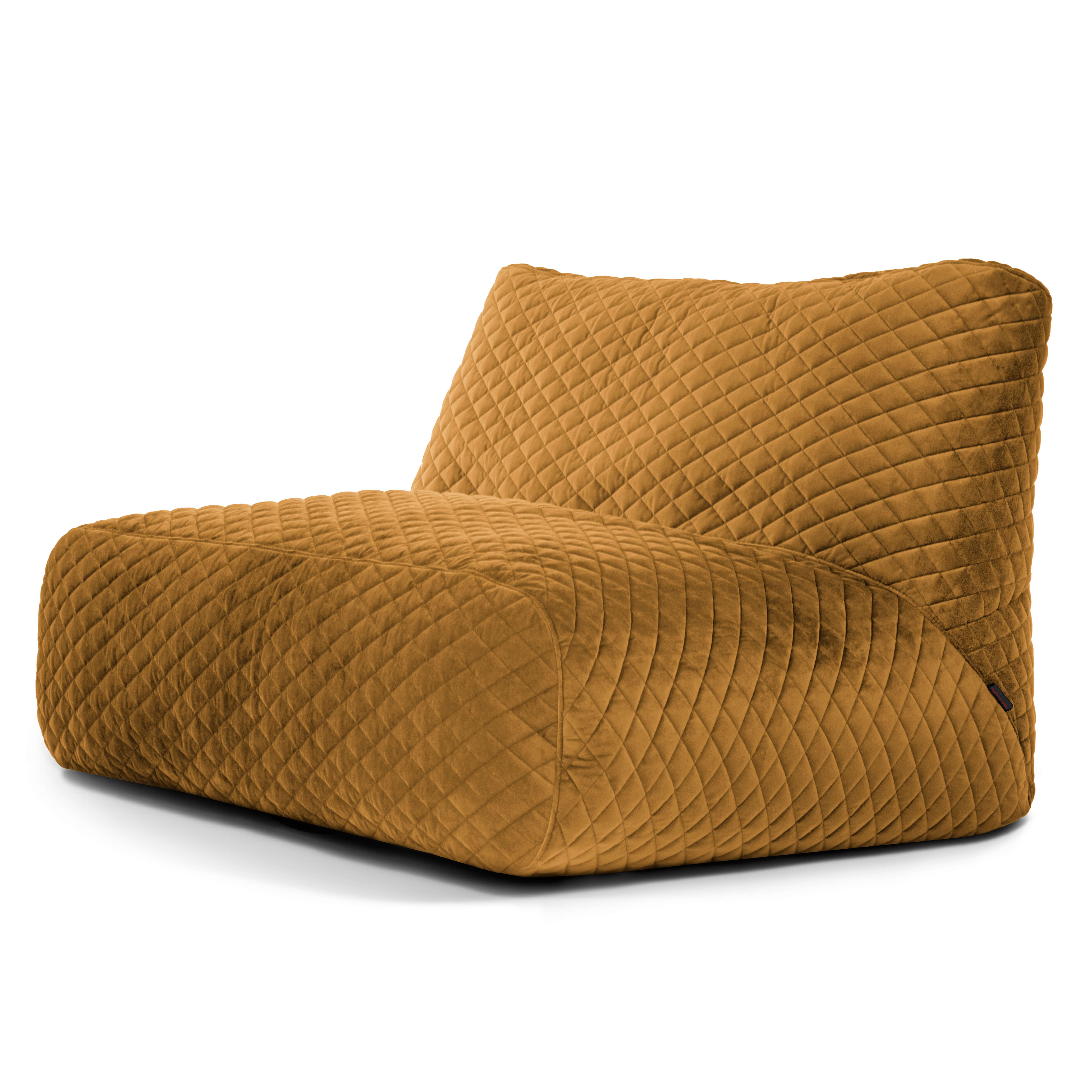 Bean bag Sofa Tube Lure Luxe Mustard