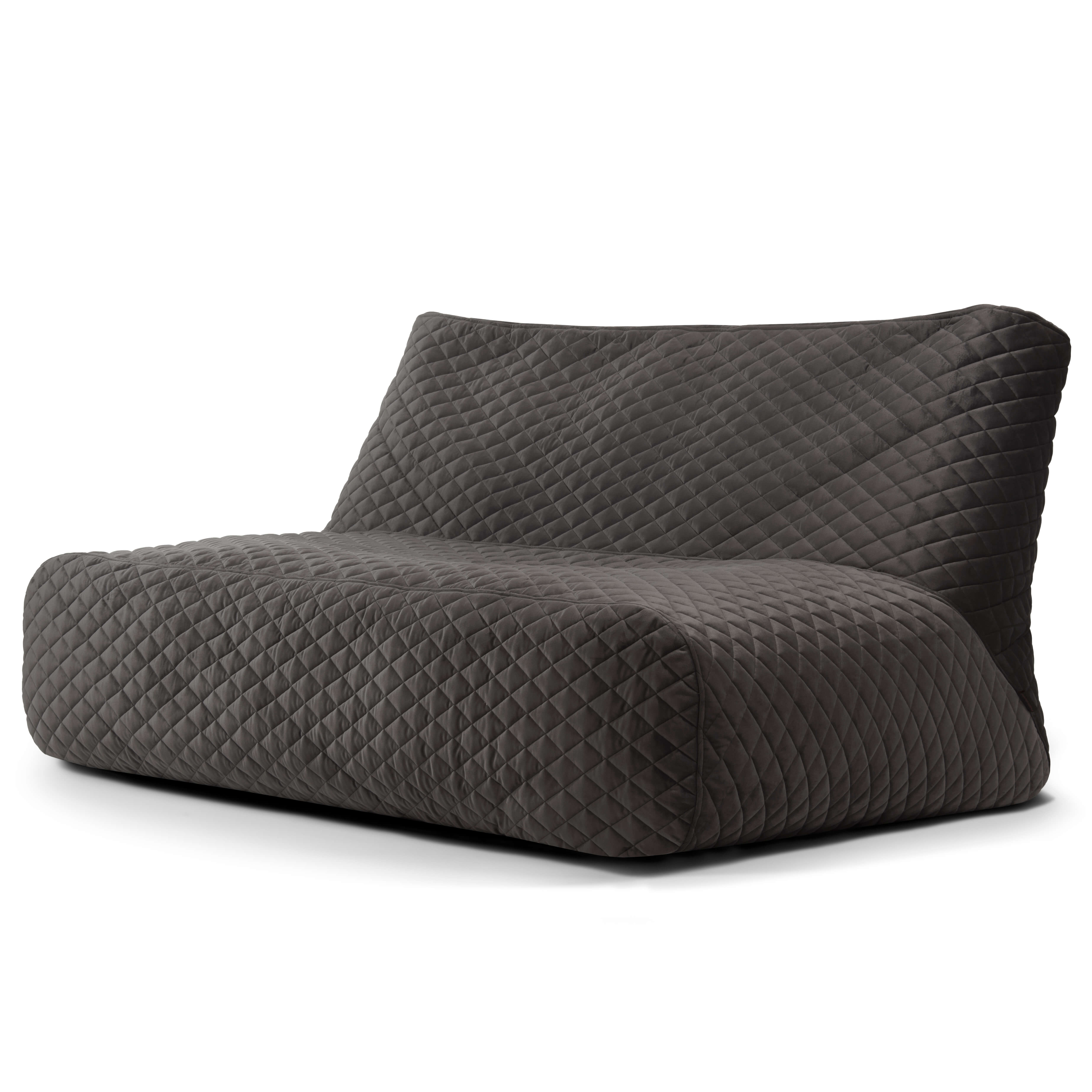 Bean bag Sofa Tube 160 Lure Luxe Grey