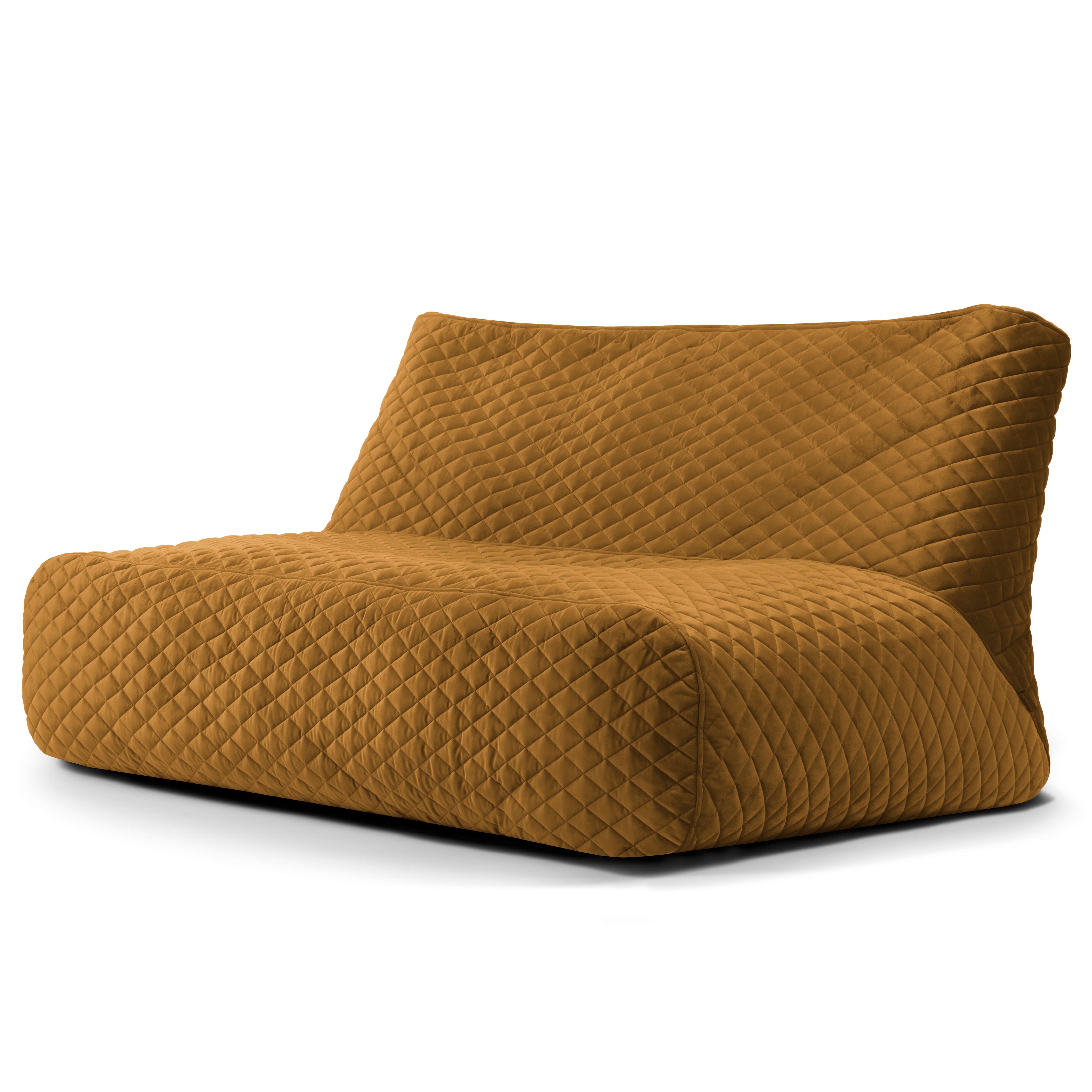 Bean bag Sofa Tube 160 Lure Luxe Mustard