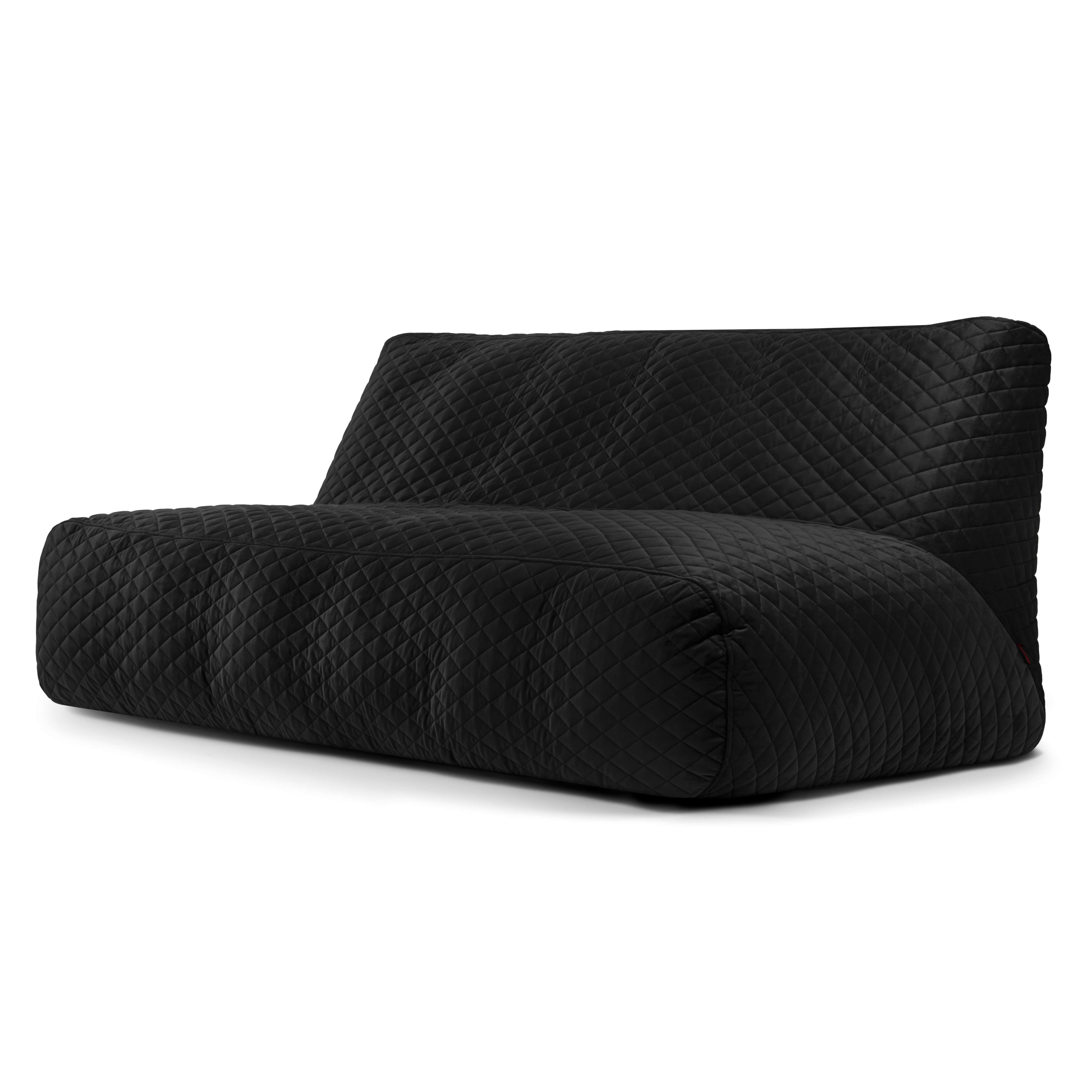 Sittsäck Soffa Tube 190 Lure Luxe Black