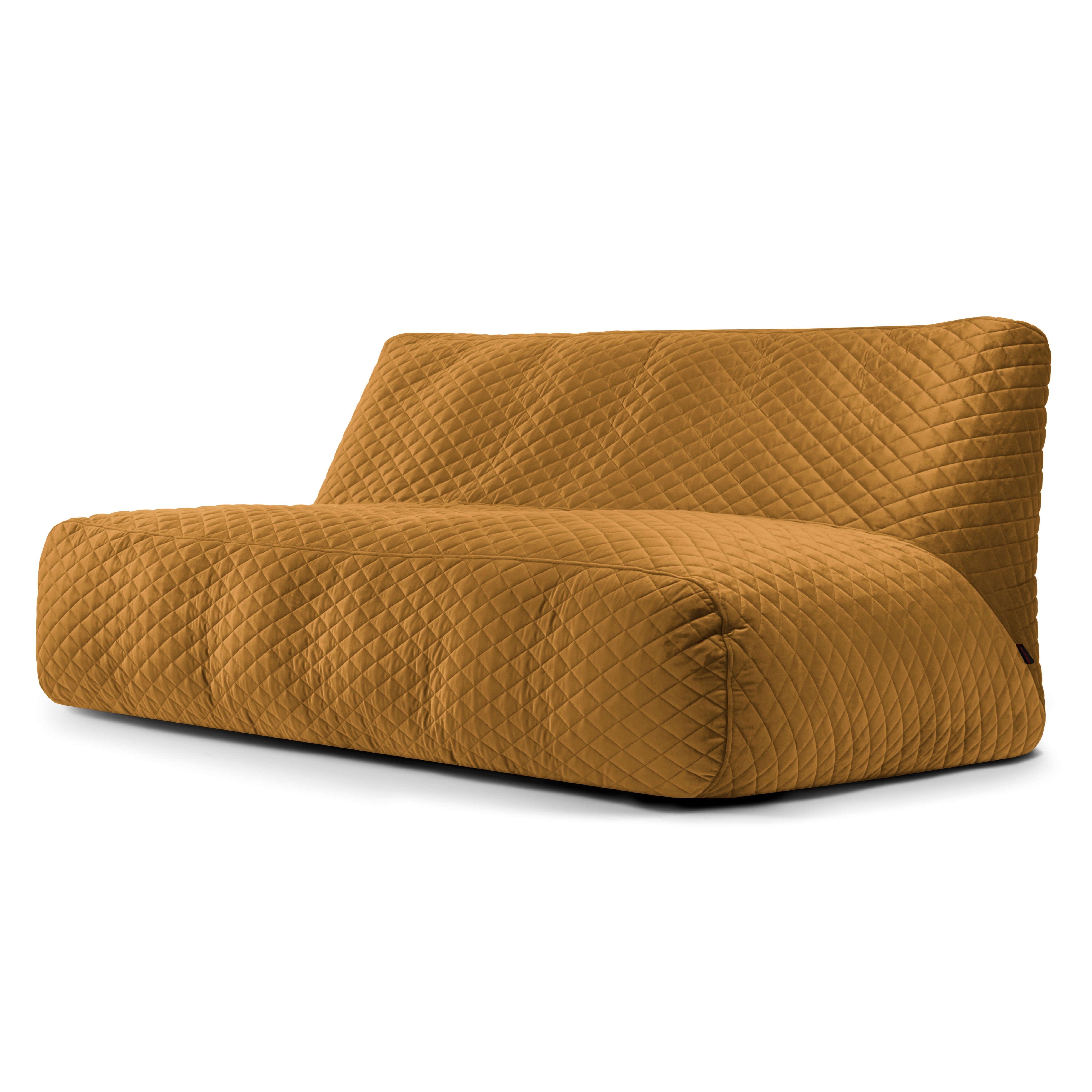 Sittsäck Soffa Tube 190 Lure Luxe Mustard