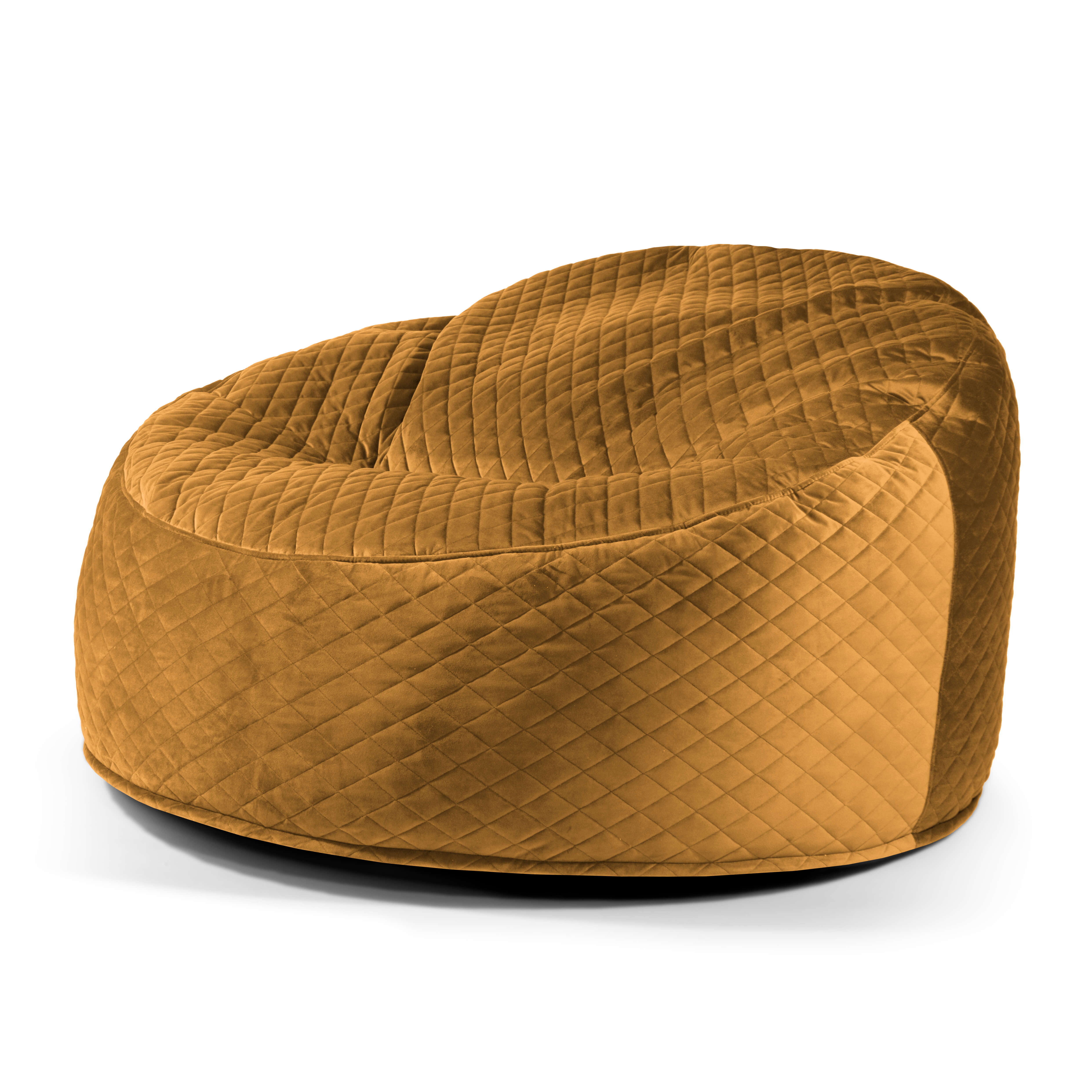 Foam Bean bag Om 135 Lure Luxe Mustard
