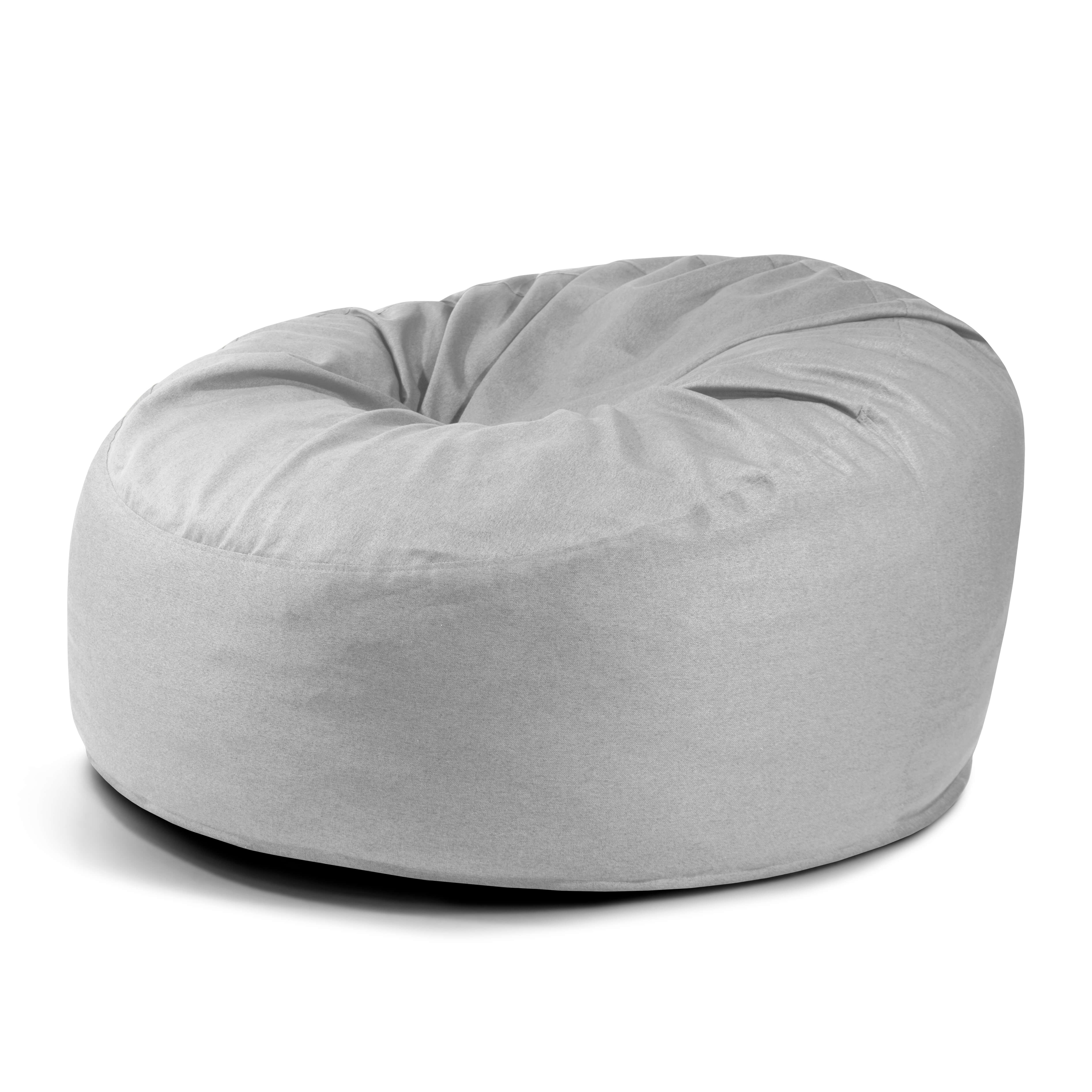 Foam Bean bag Om 135 Nordic Silver
