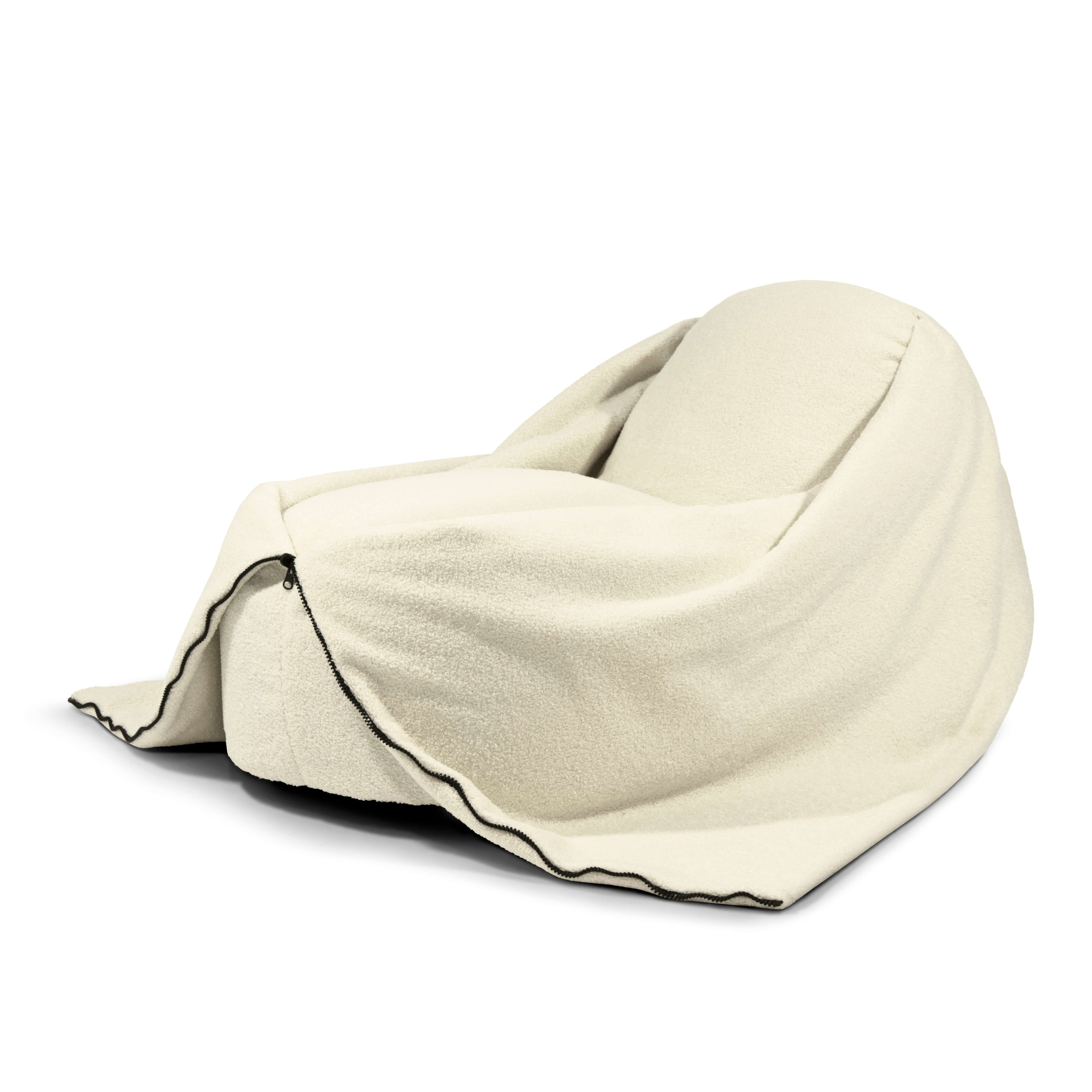 Sittsäck Cocoon 100 Teddy Cream