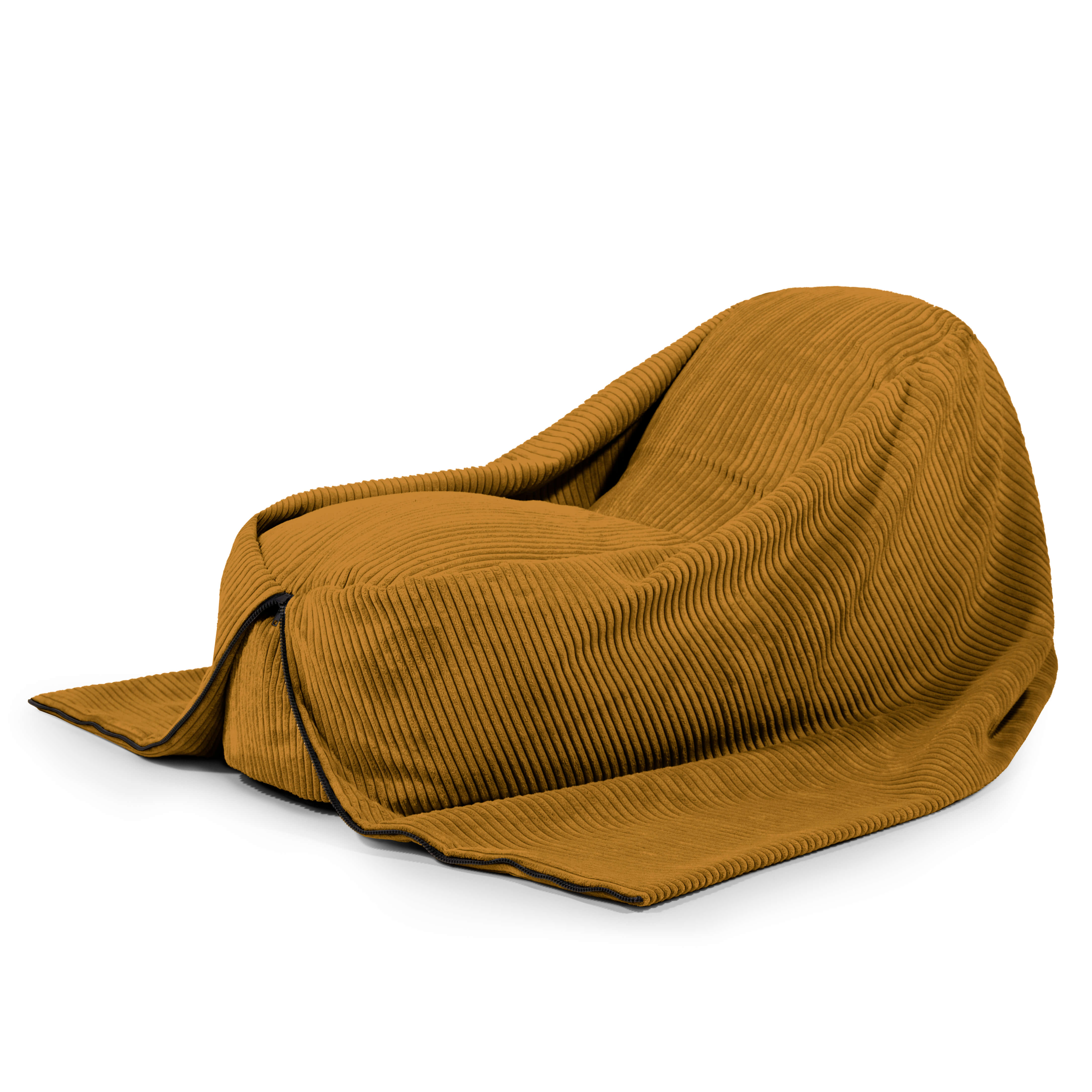 Bean bag Cocoon 120 Waves Mustard