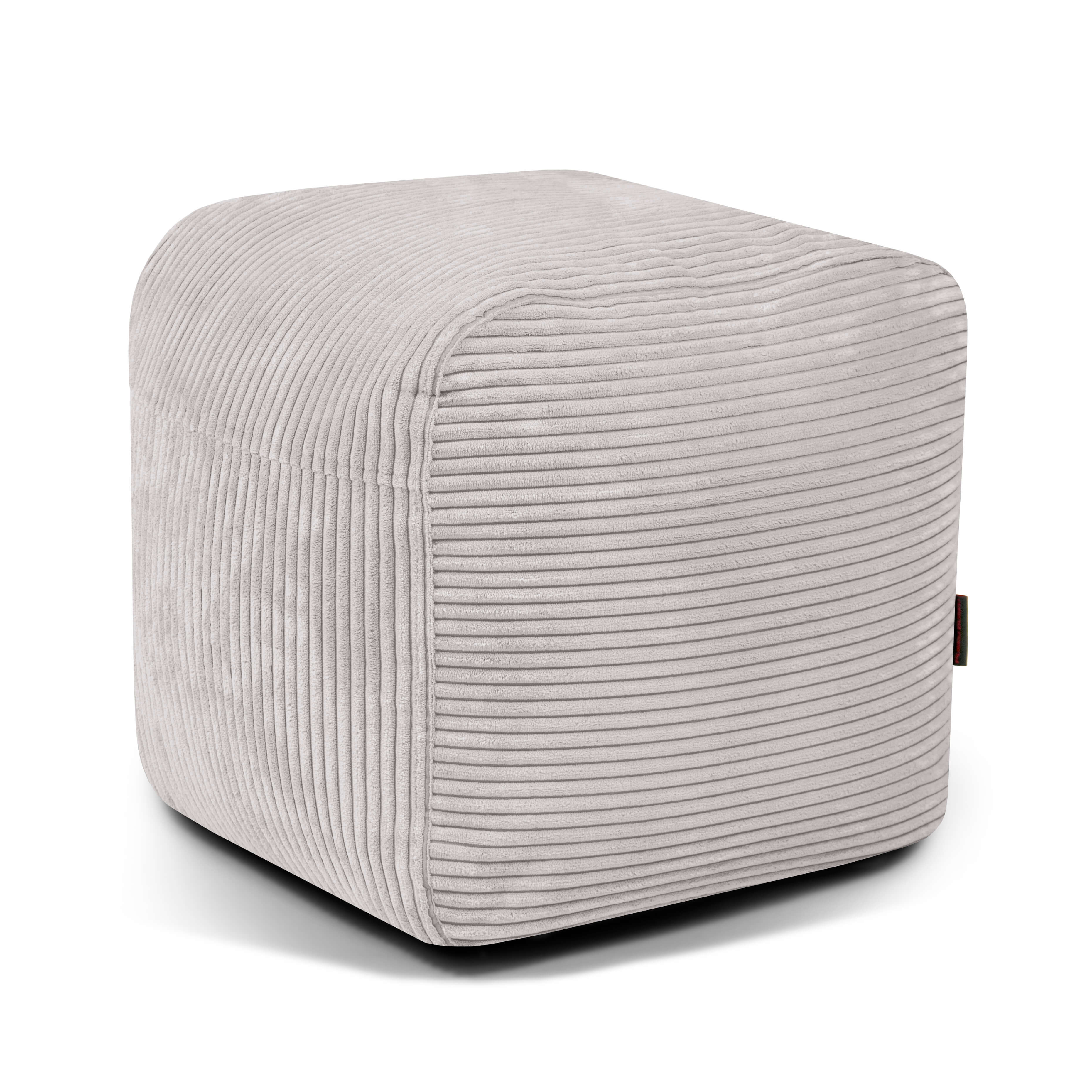 Pouf Plus 50 Waves White Grey