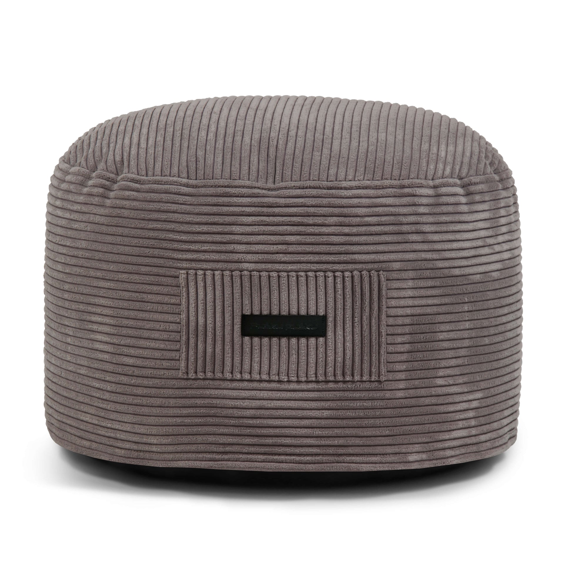 Foam Footstool On 60 Waves Dark Grey