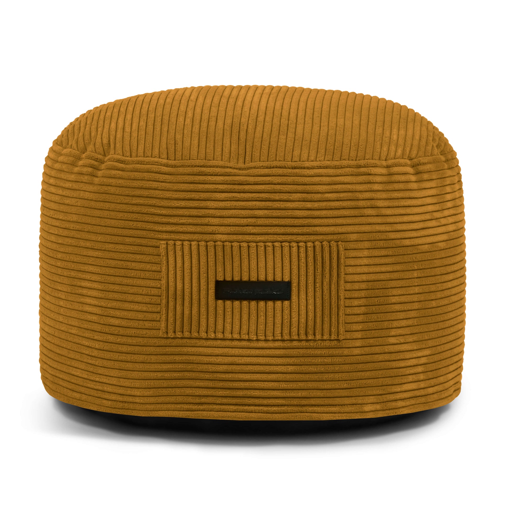 Foam Footstool On 60 Waves Mustard