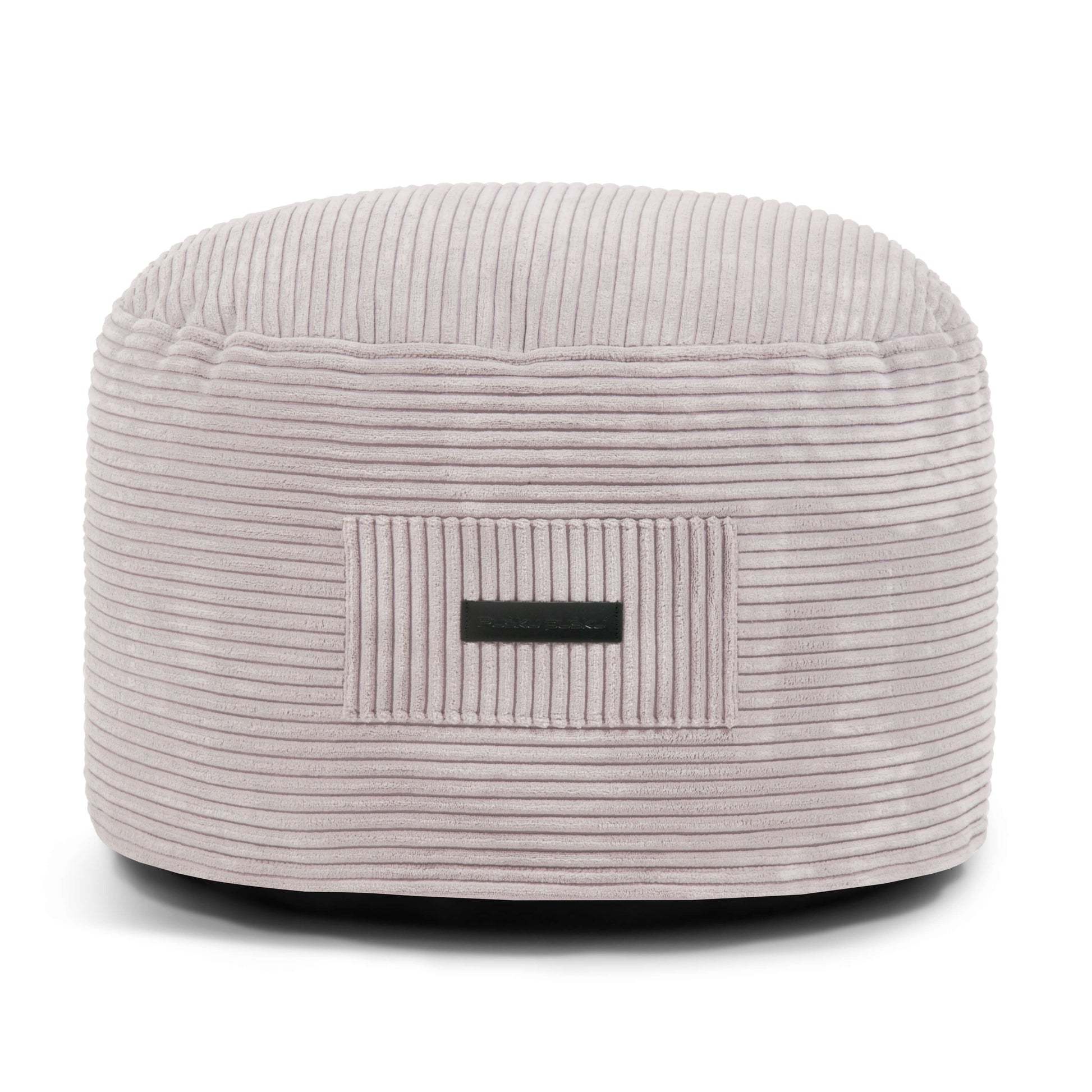 Foam Footstool On 60 Waves White Grey