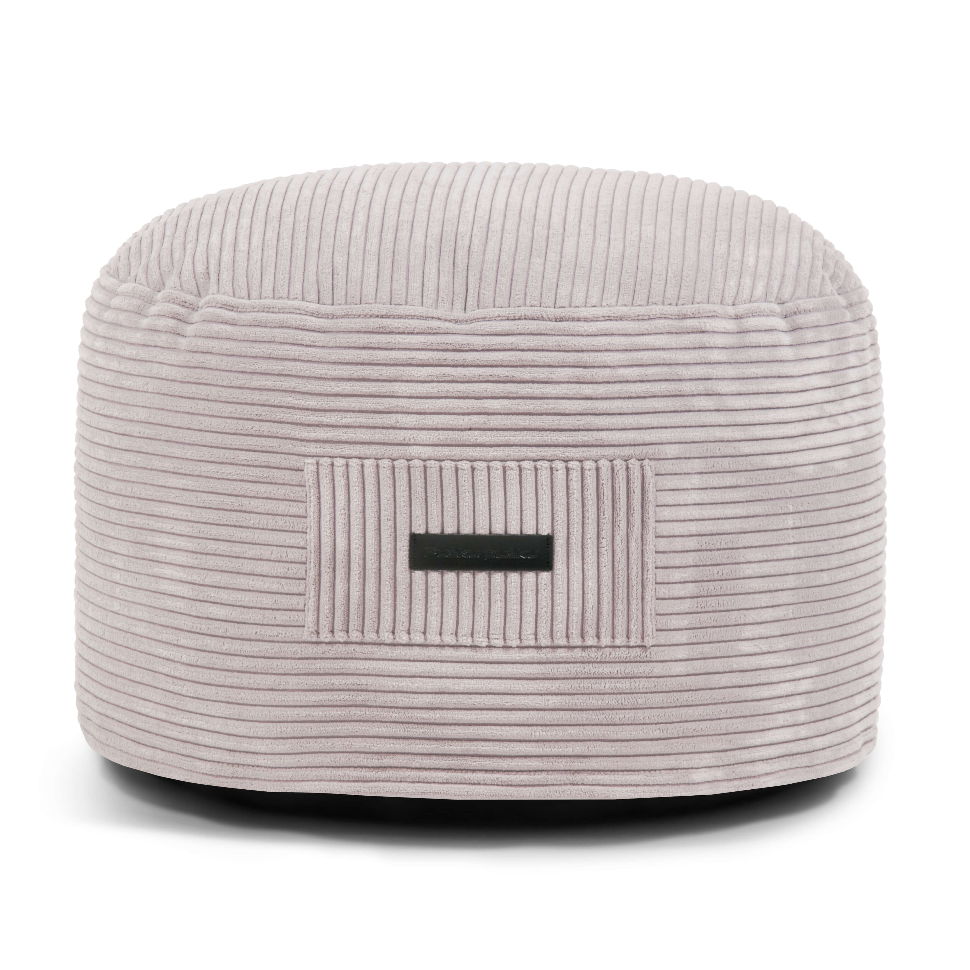 Foam Footstool On 60 Waves White Grey