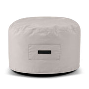 Foam Footstool On 60 Colorin Silver