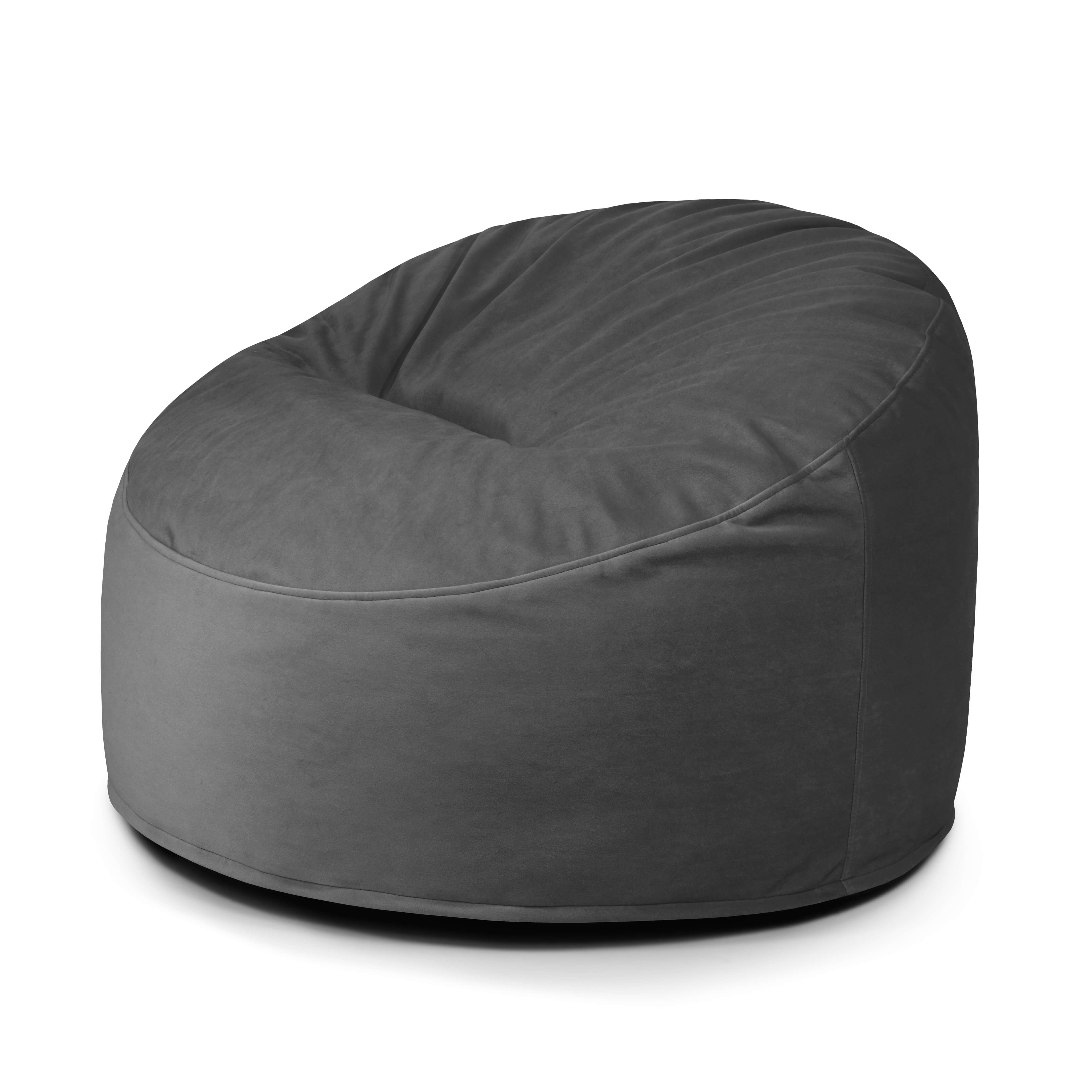 Foam Bean bag Om 85 Barcelona Dark Grey