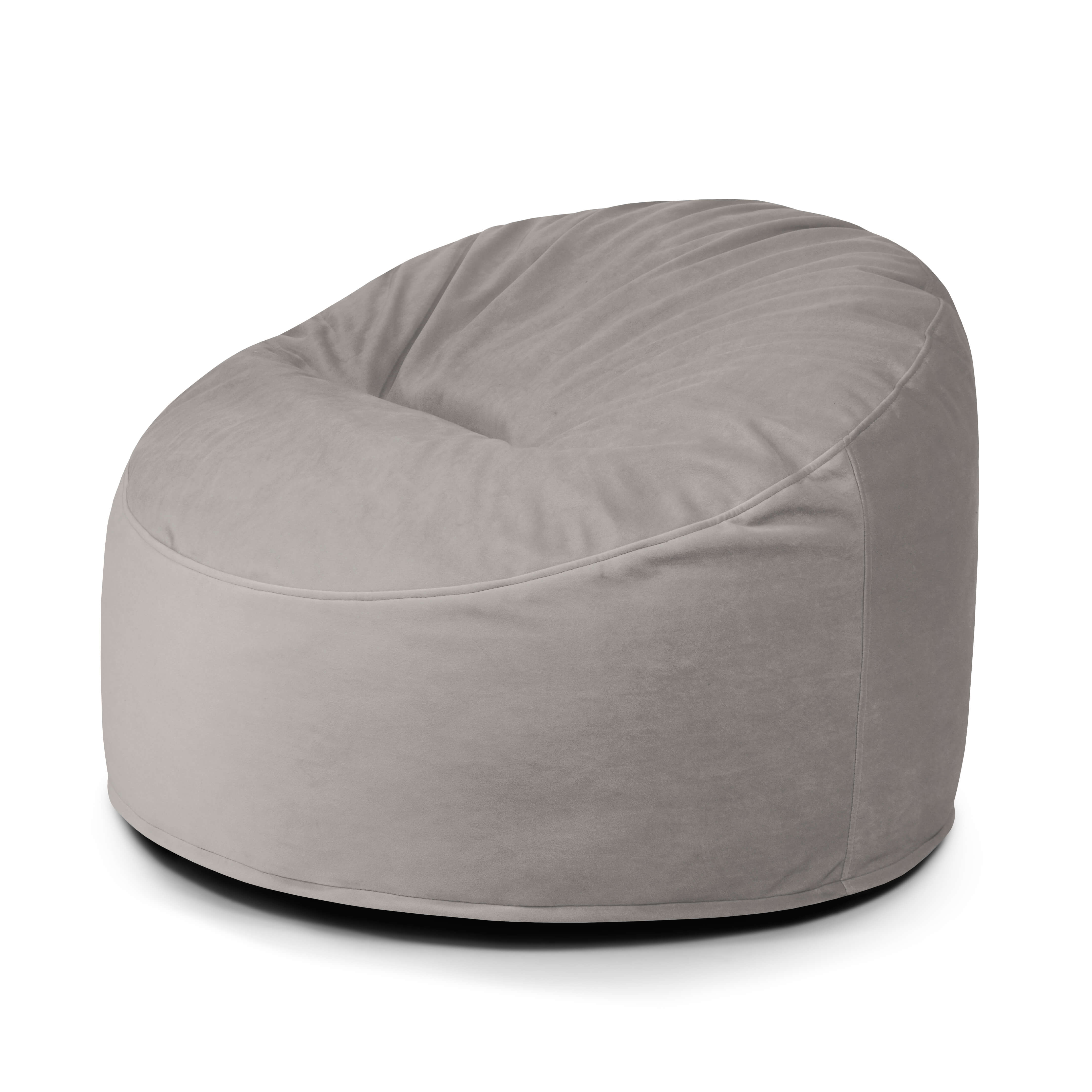 Foam Bean bag Om 85 Barcelona White Grey