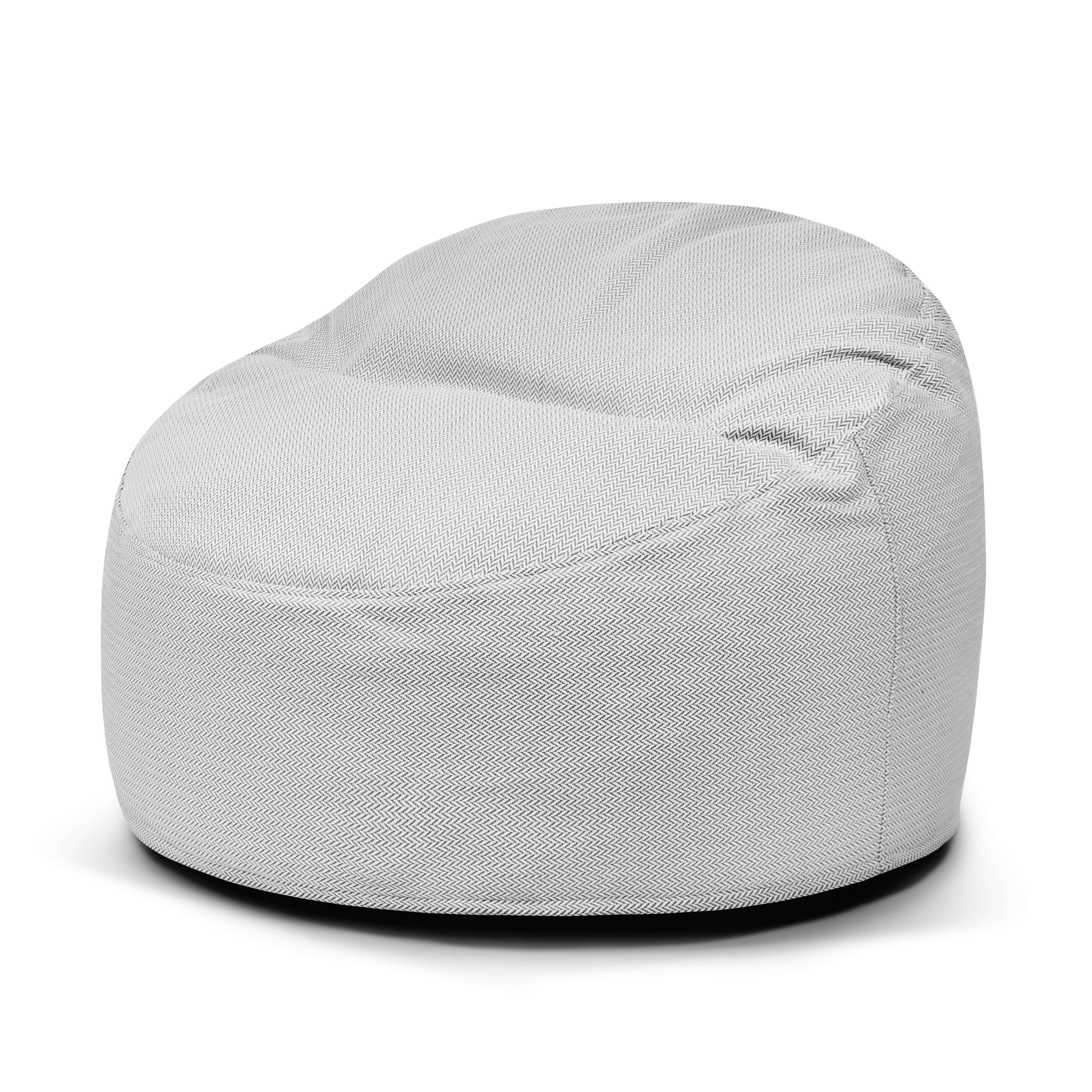 Foam Bean bag Om 85 Canaria Light Grey