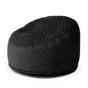Foam Bean bag Om 85 Lure Luxe Black