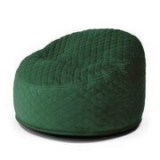 Foam Bean bag Om 85 Lure Luxe Emerald Green