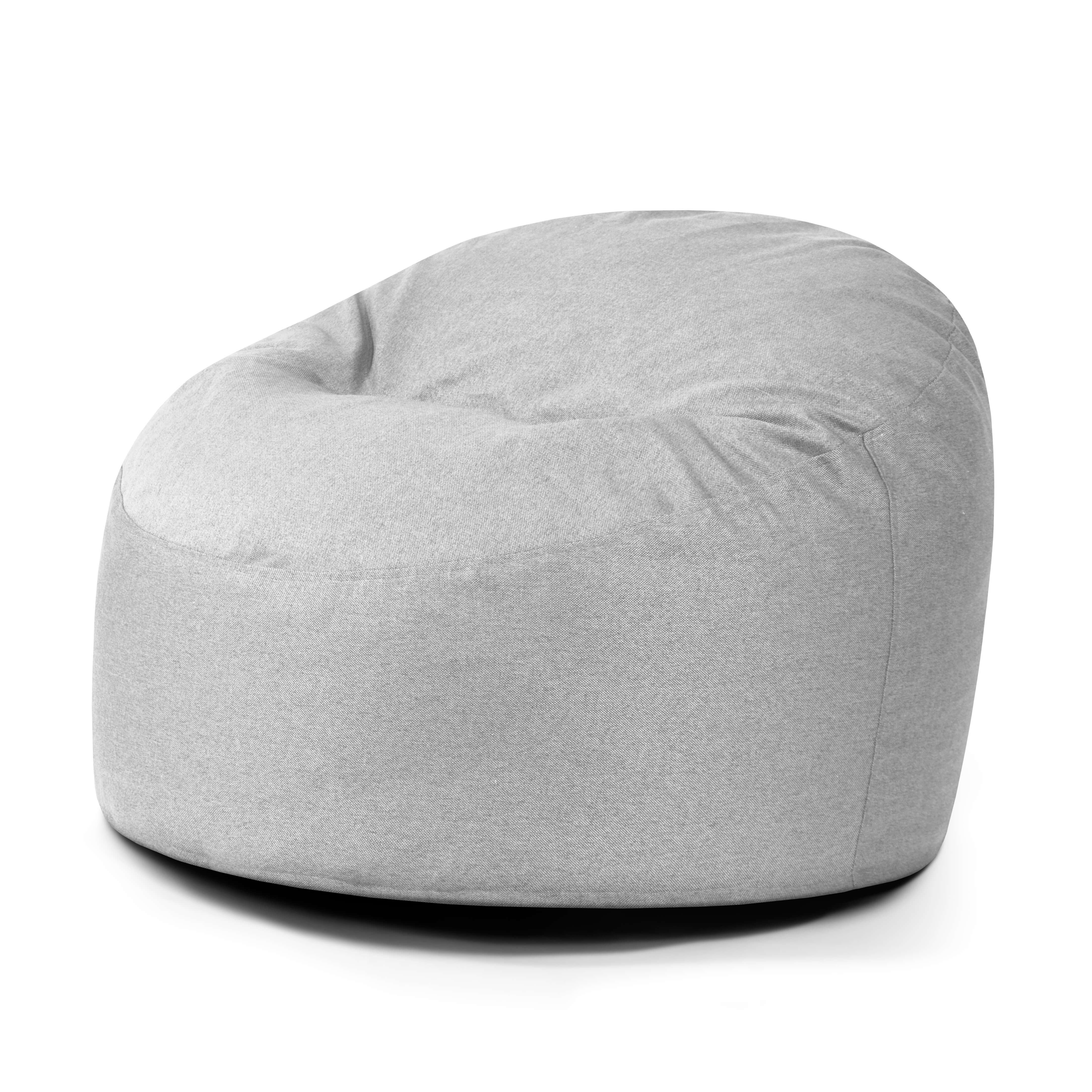 Foam Bean bag Om 85 Nordic Silver