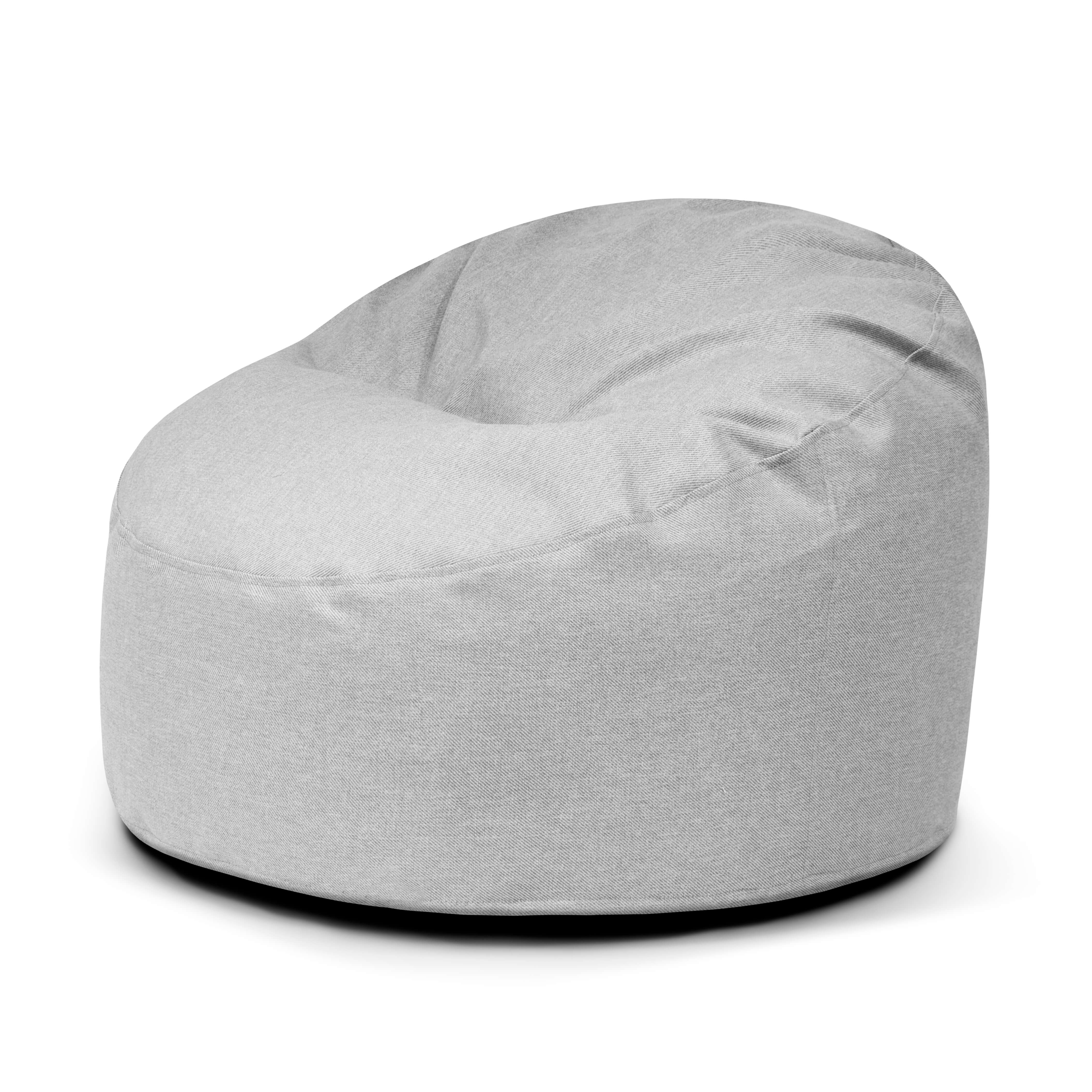 Foam Bean bag Om 85 Riviera Light Grey