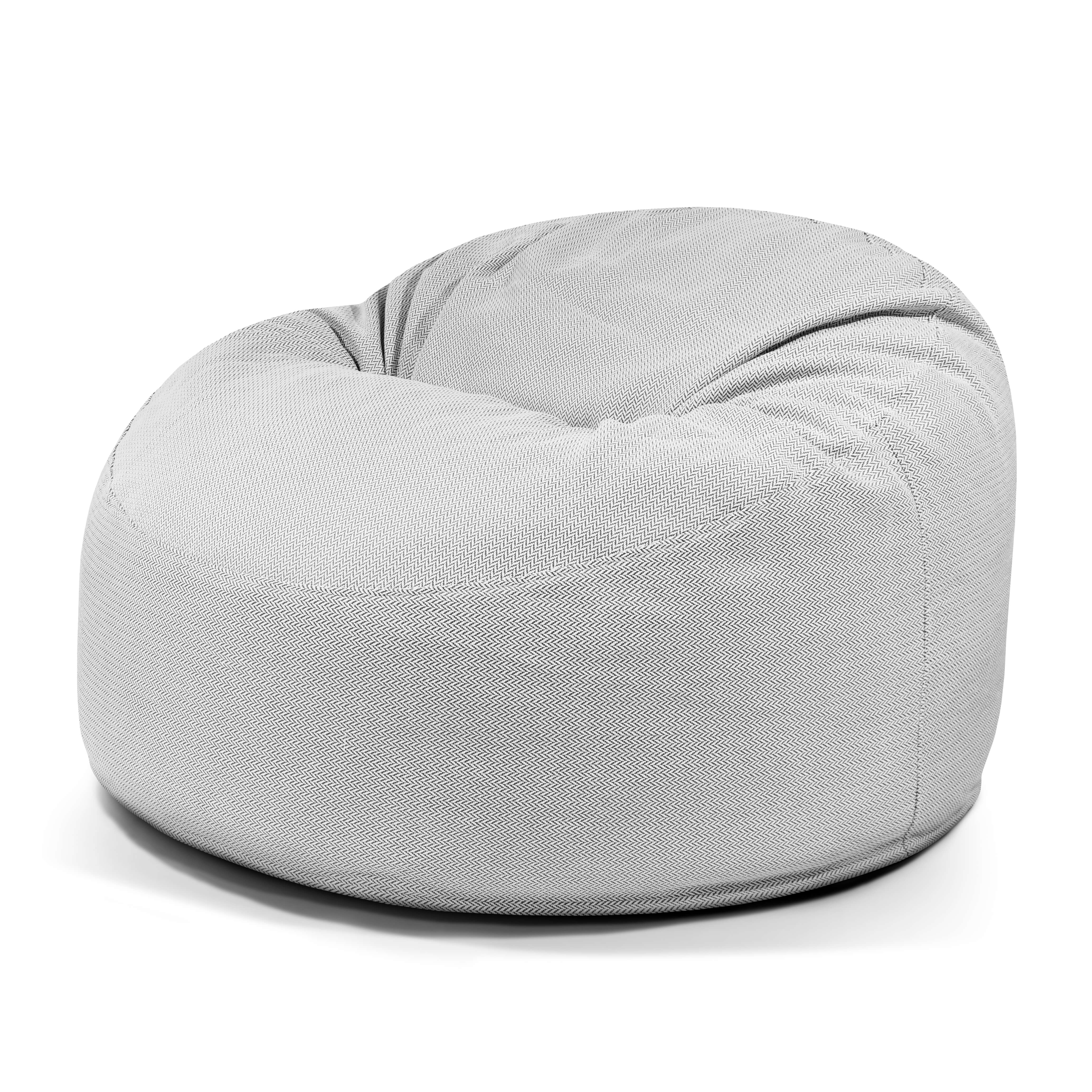 Foam Bean bag Om 110 Canaria Light Grey