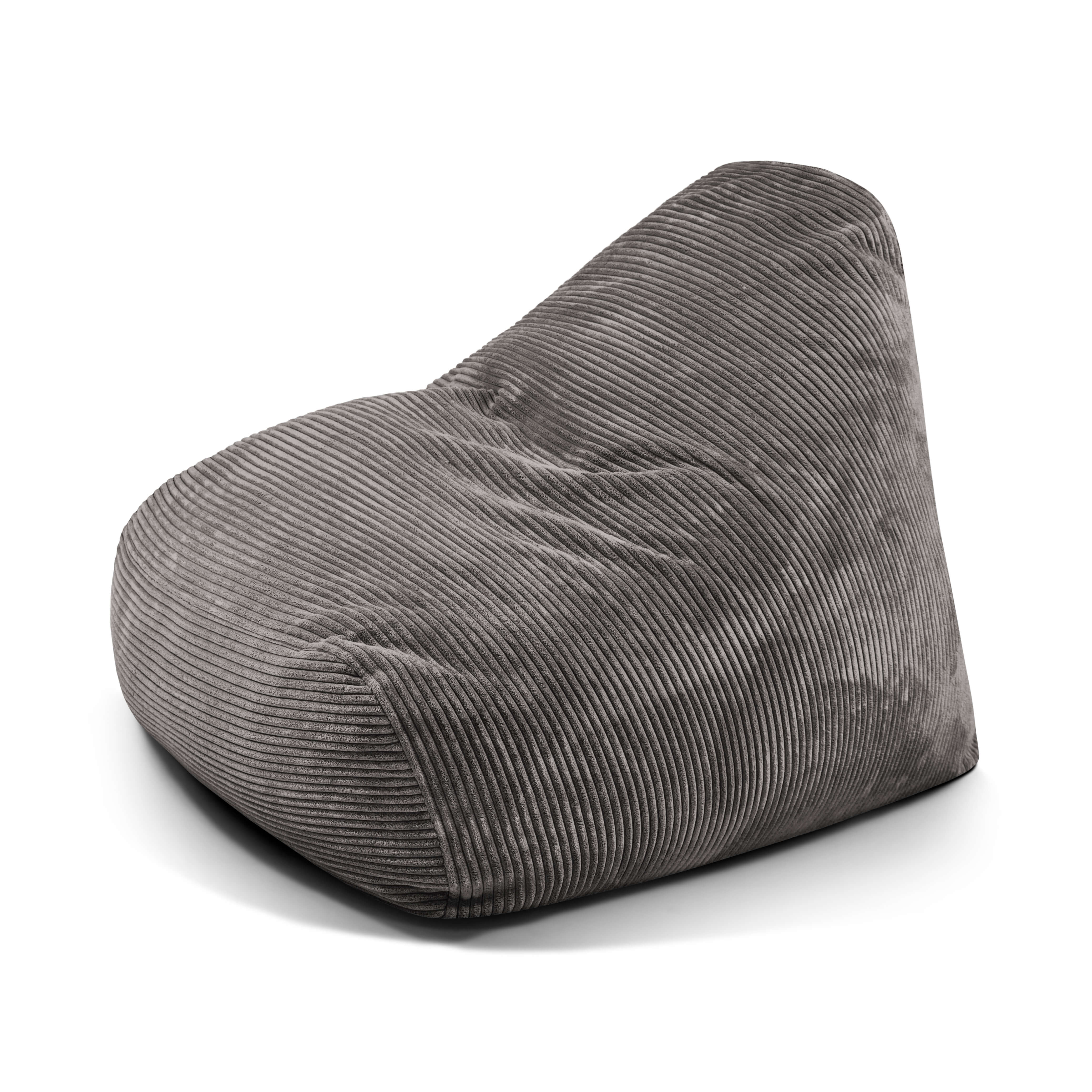 Foam Bean bag Snug 100 Waves Dark Grey