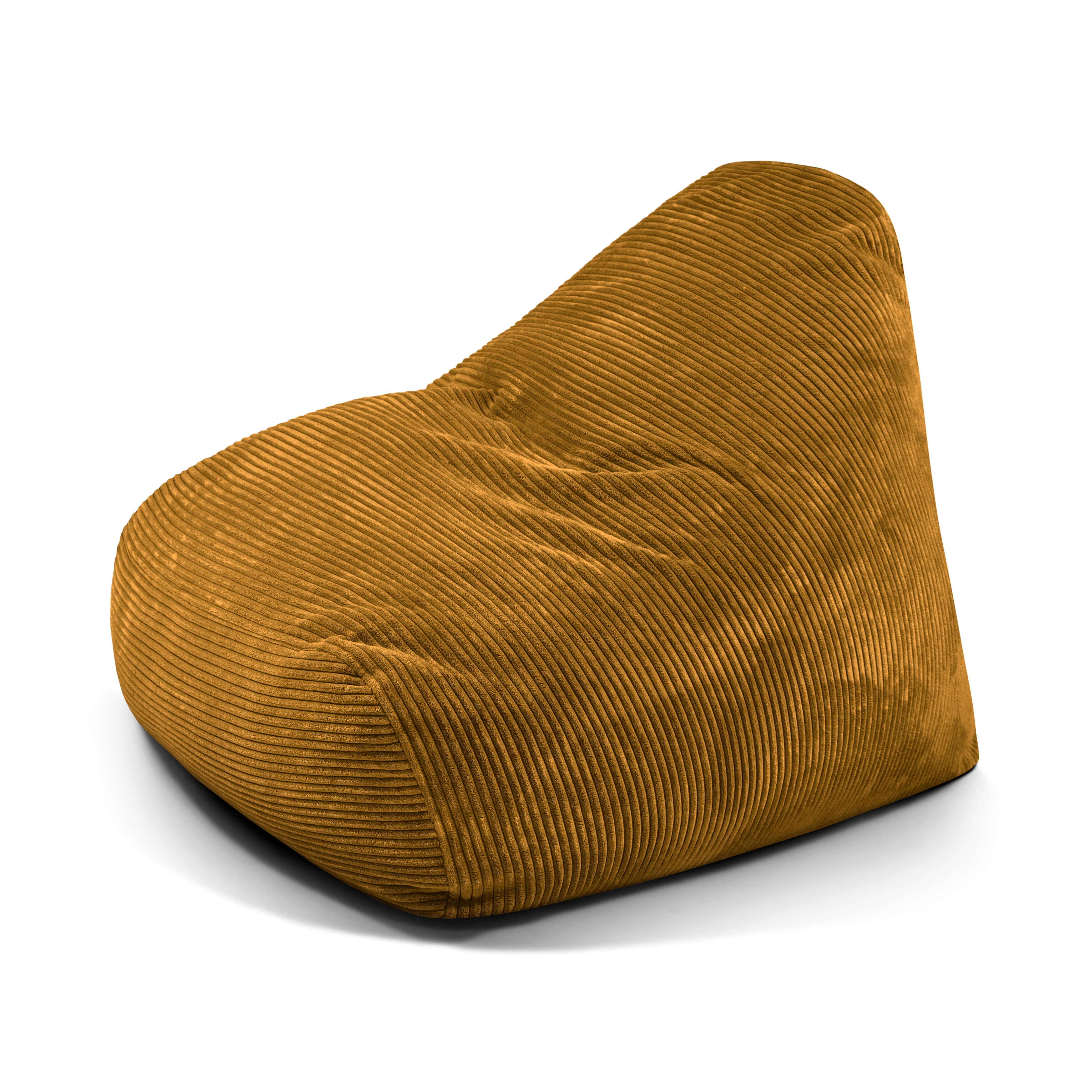 Foam Bean bag Snug 100 Waves Mustard