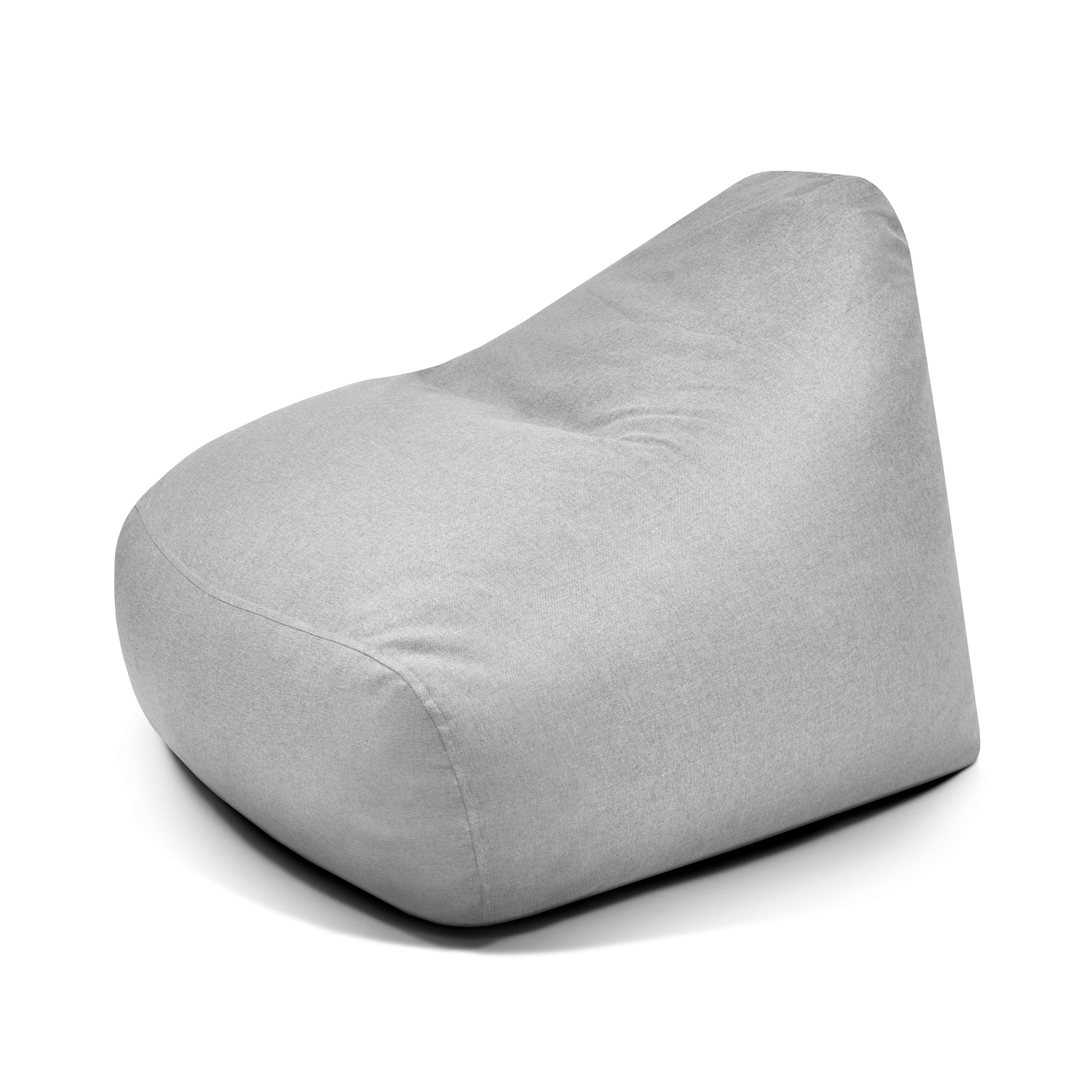 Foam Bean bag Snug 100 Nordic Silver