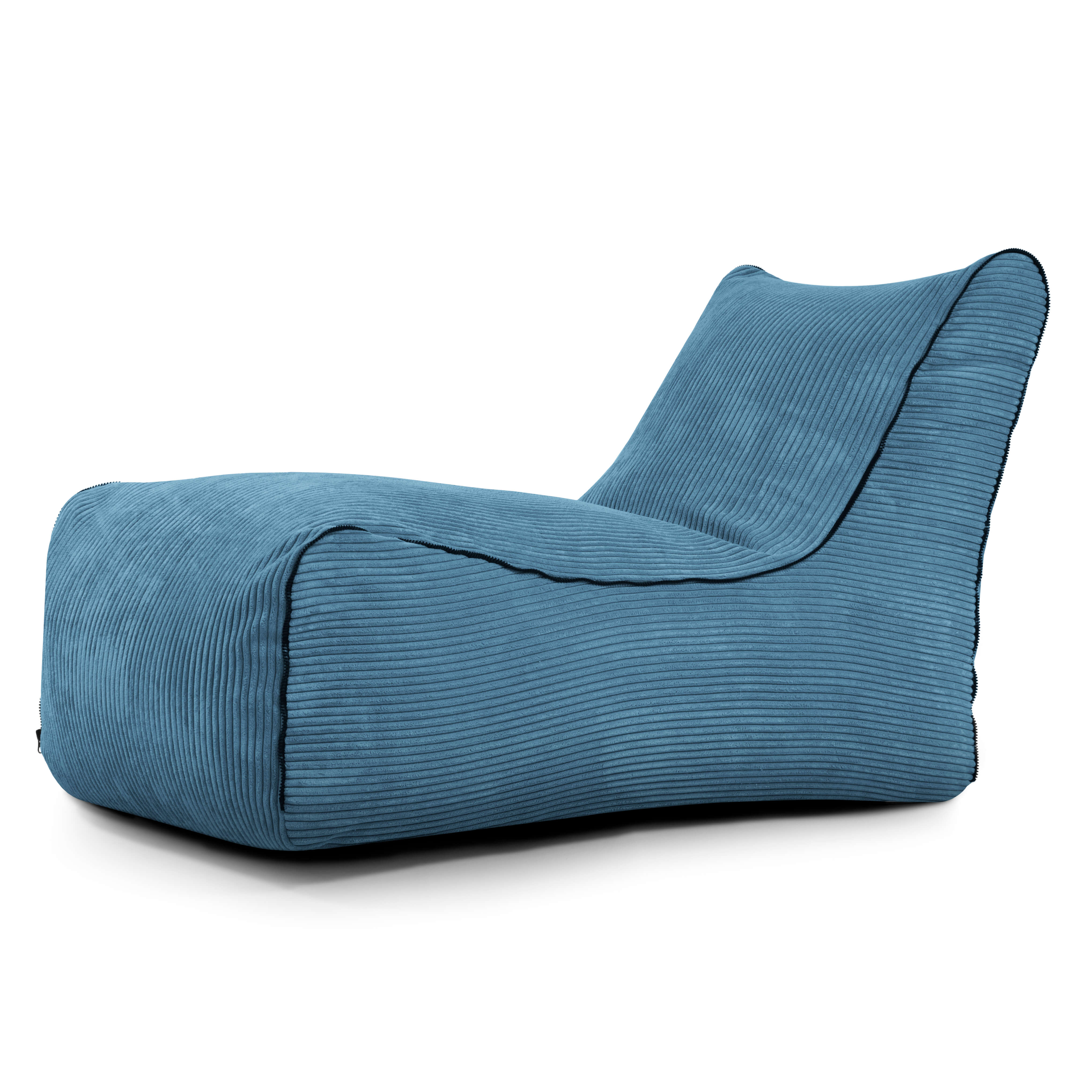 Bean bag Lounge Zip Waves Petrol