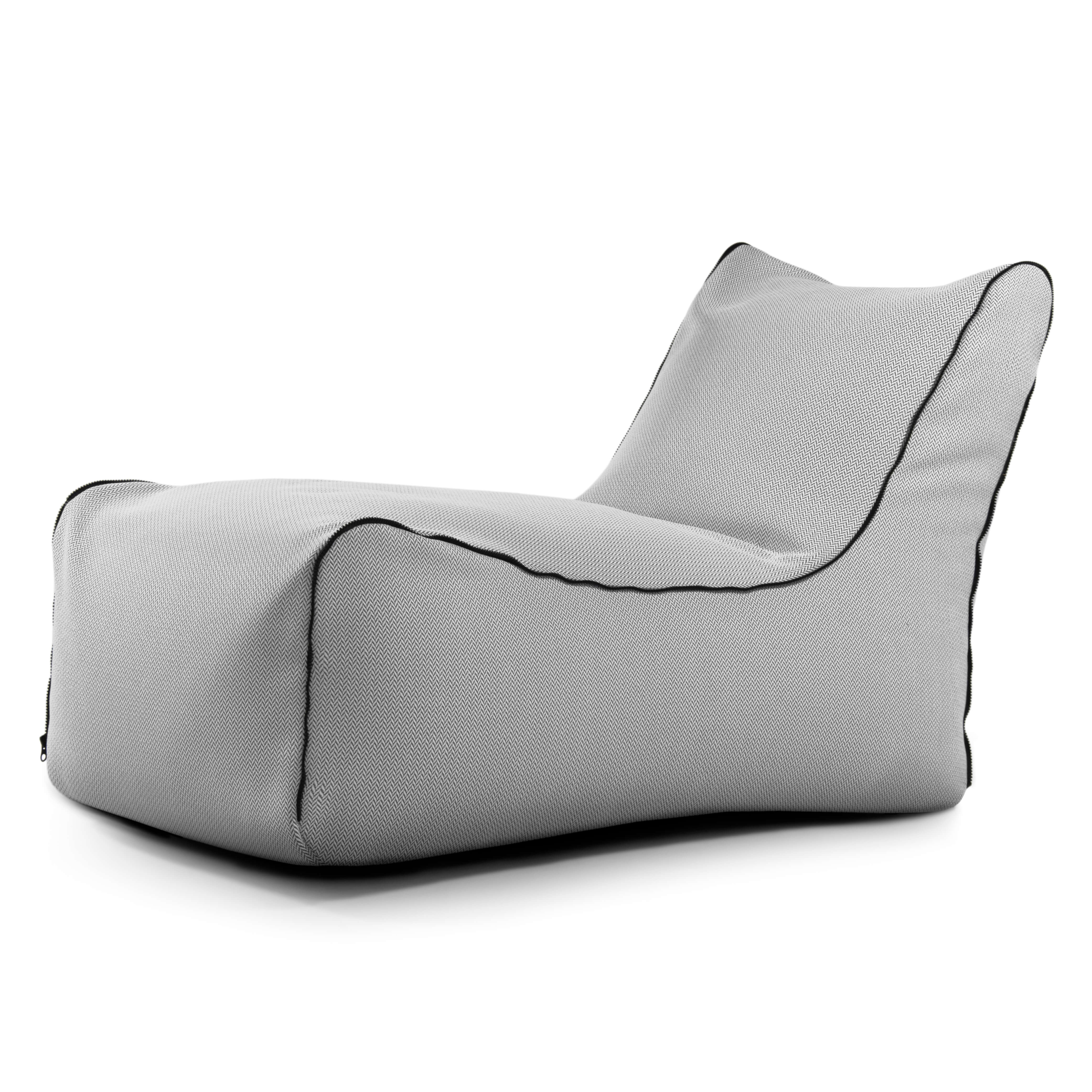 Bean bag Lounge Zip Canaria Grey