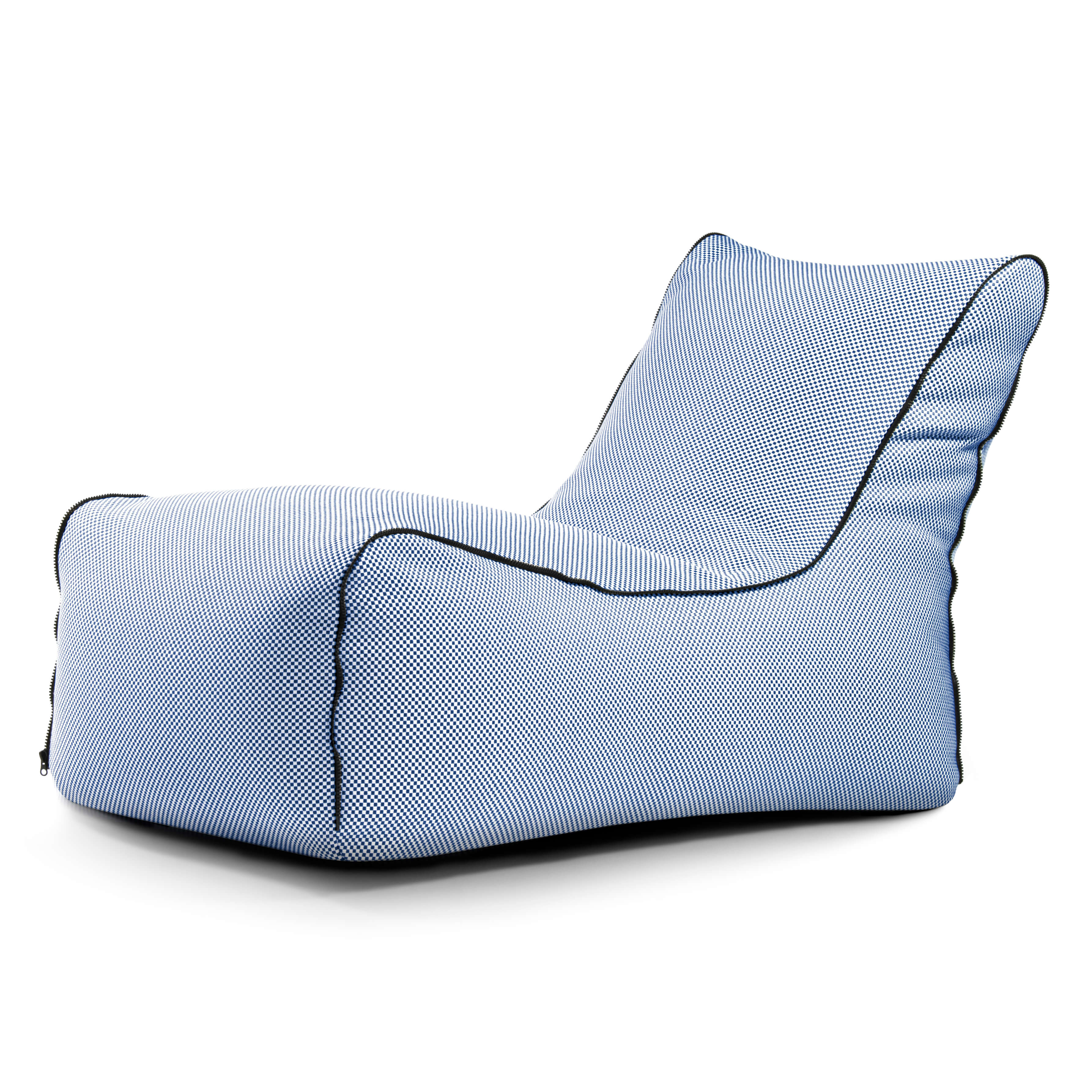 Bean bag Lounge Zip Capri Blue