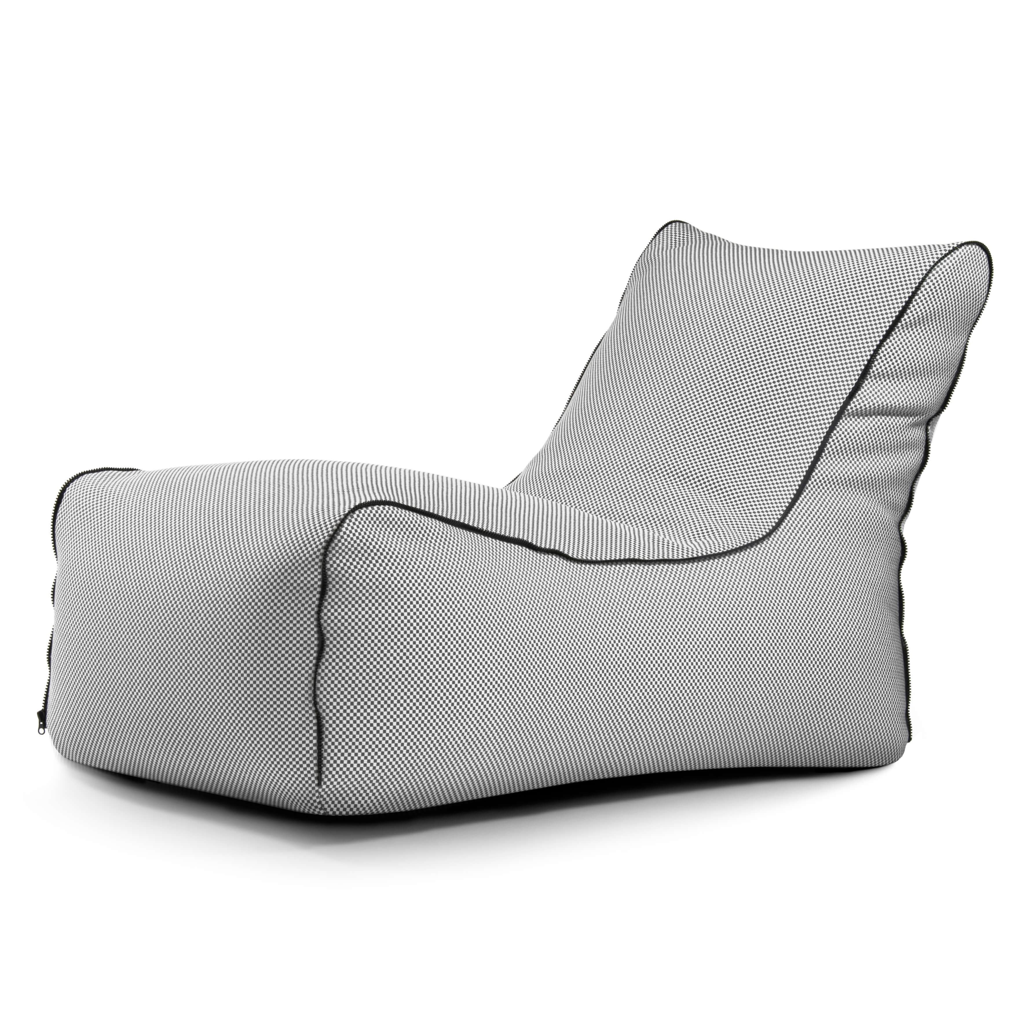 Bean bag Lounge Zip Capri Grey