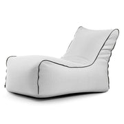 Bean bag Lounge Zip Capri Light Grey