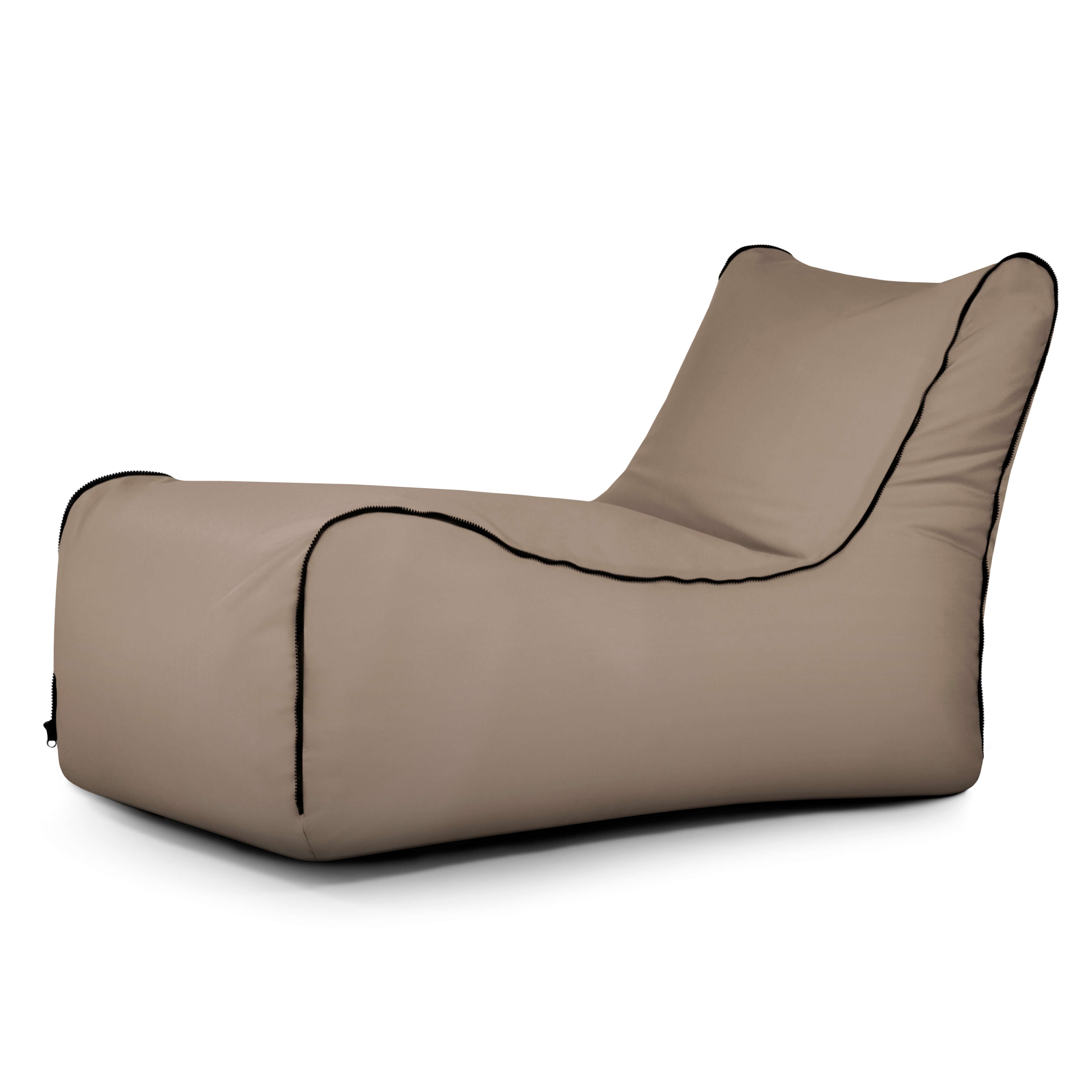 Bean bag Lounge Zip Colorin Taupe