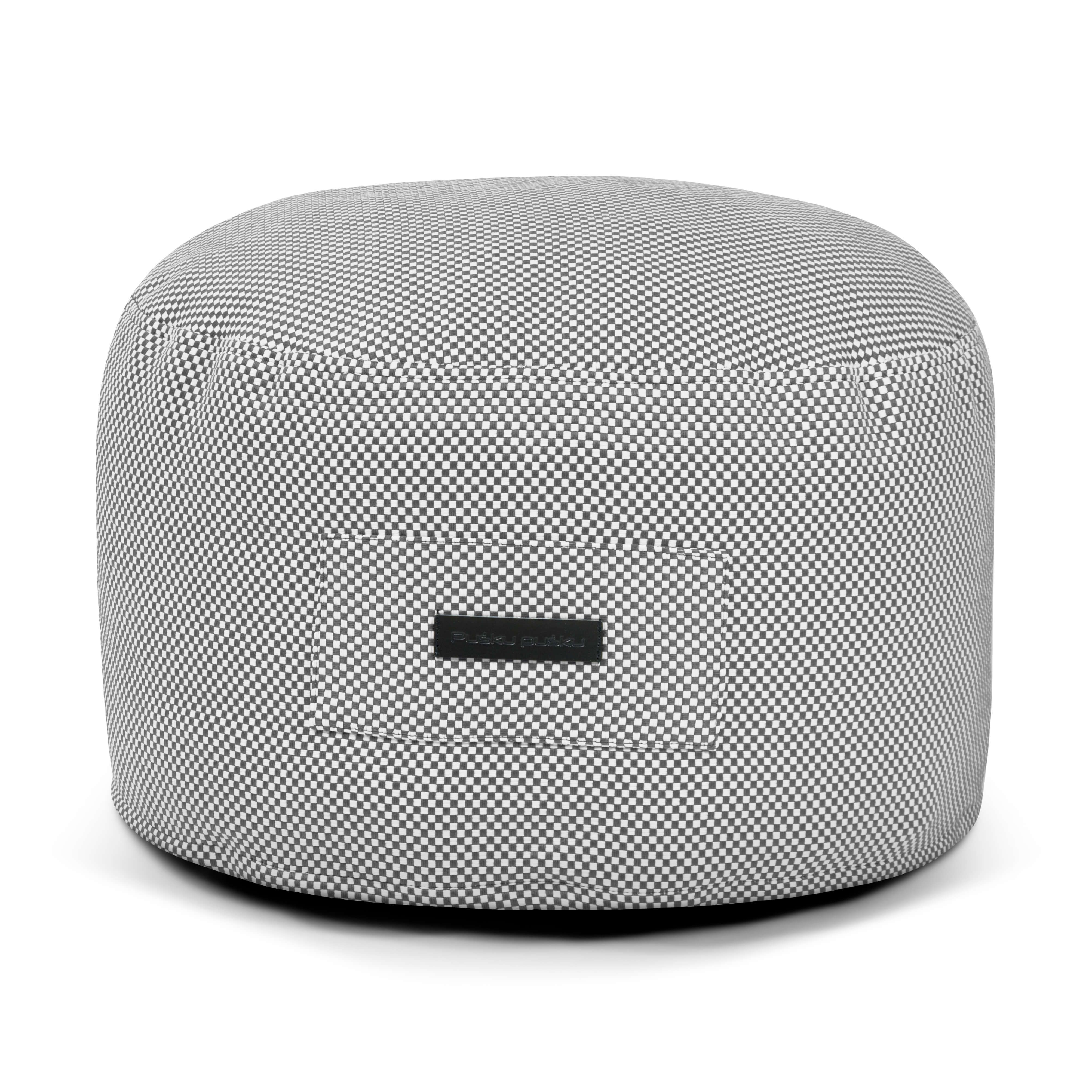 Foam Footstool On 60 Capri Grey