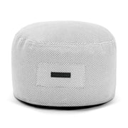 Foam Footstool On 60 Capri Light Grey
