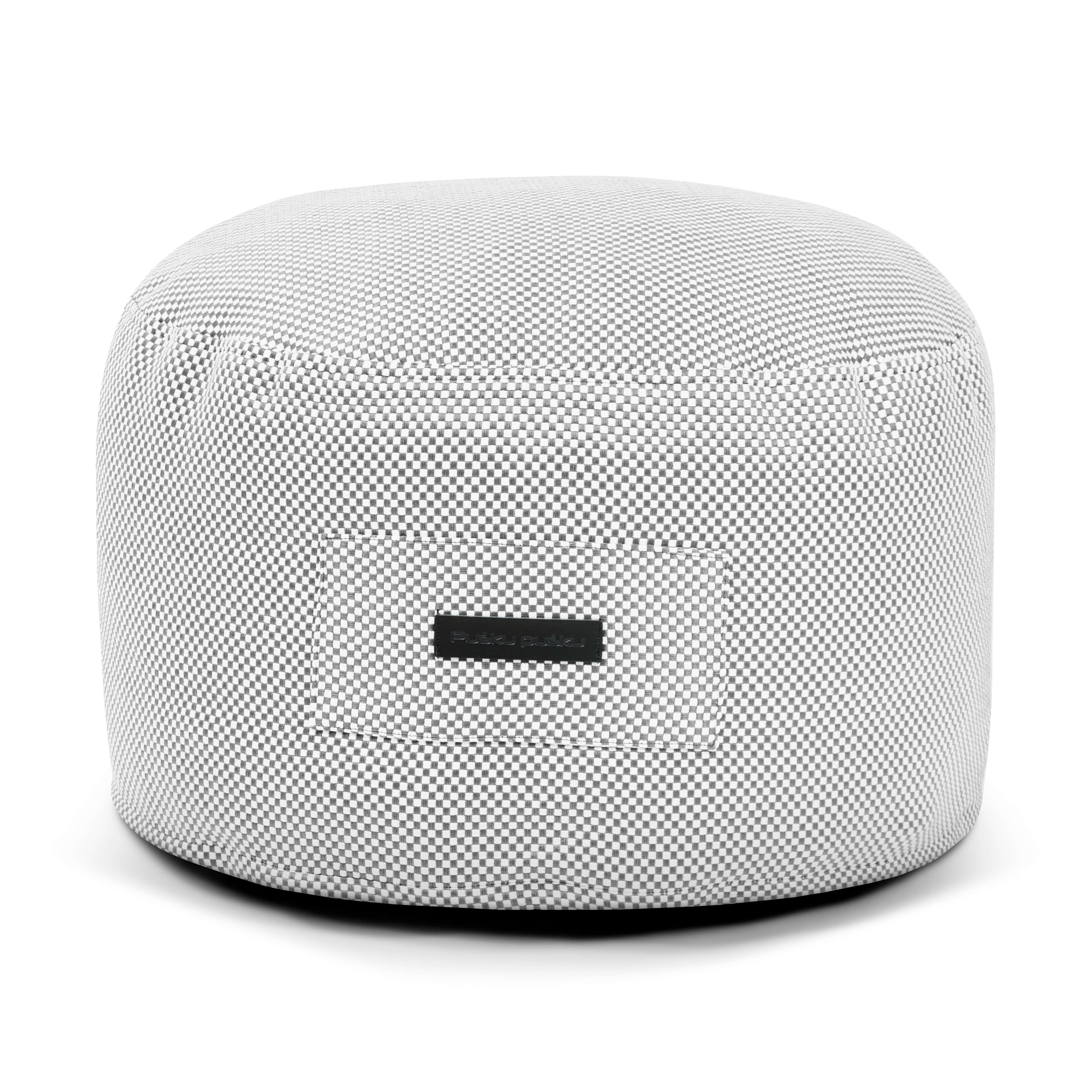 Foam Footstool On 60 Capri Light Grey